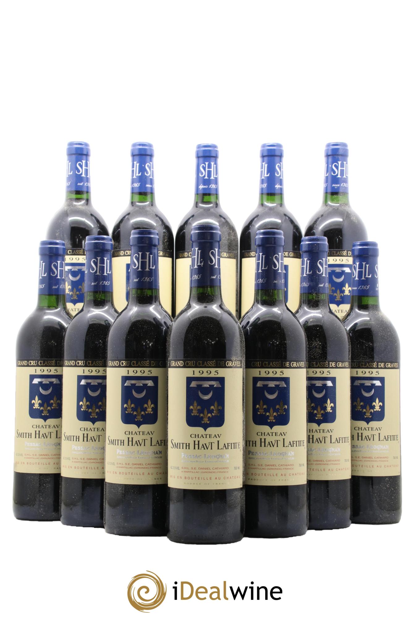 Château Smith Haut Lafitte Cru Classé de Graves 1995 - Lot of 12 bottles - 0