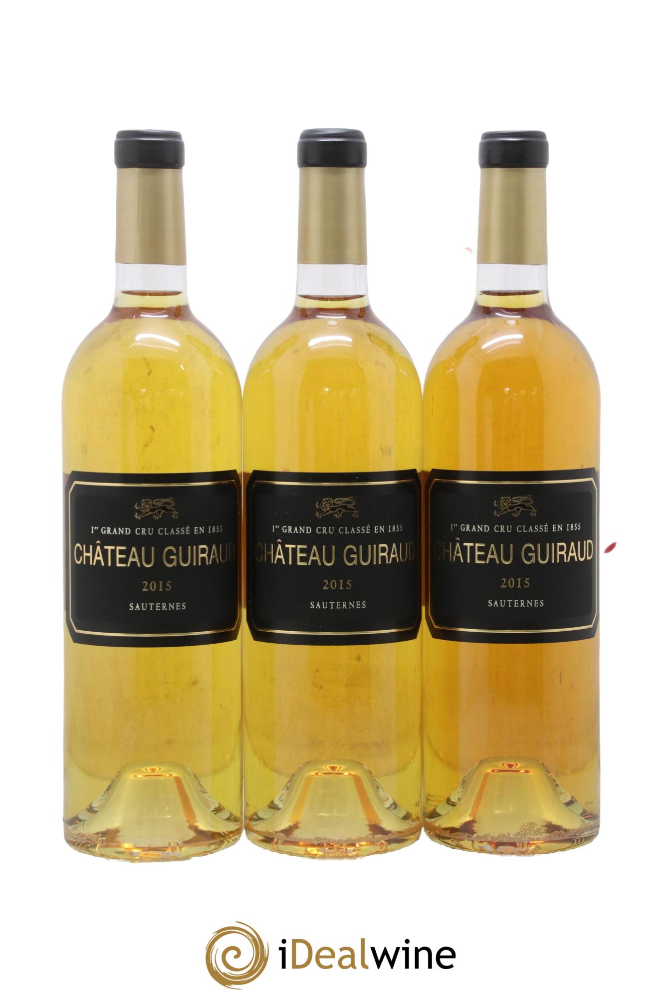 Château Guiraud 1er Grand Cru Classé 2015 - Posten von 3 Flaschen - 0
