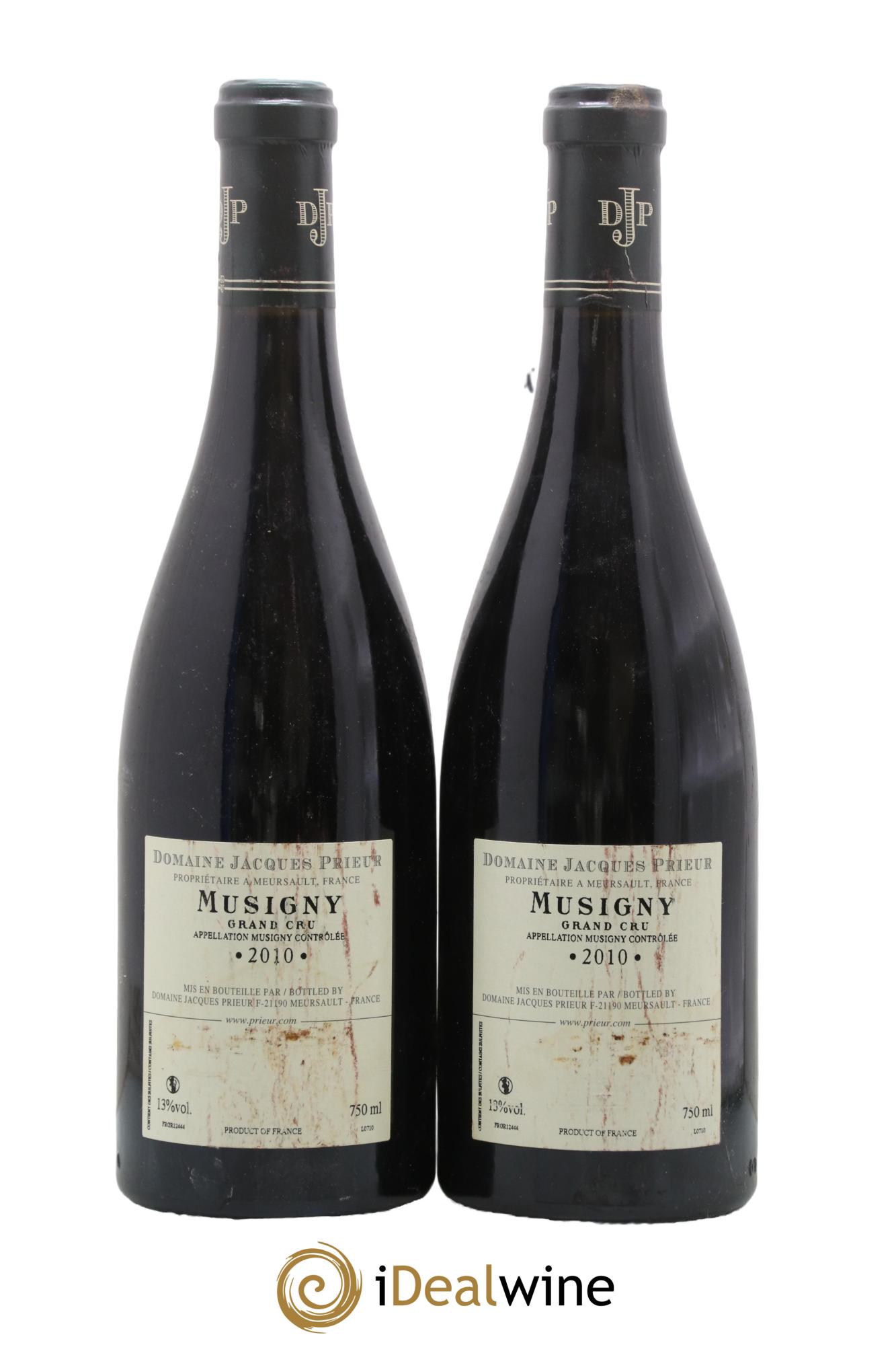 Musigny Grand Cru Jacques Prieur (Domaine) 2010 - Lotto di 2 bottiglie - 1