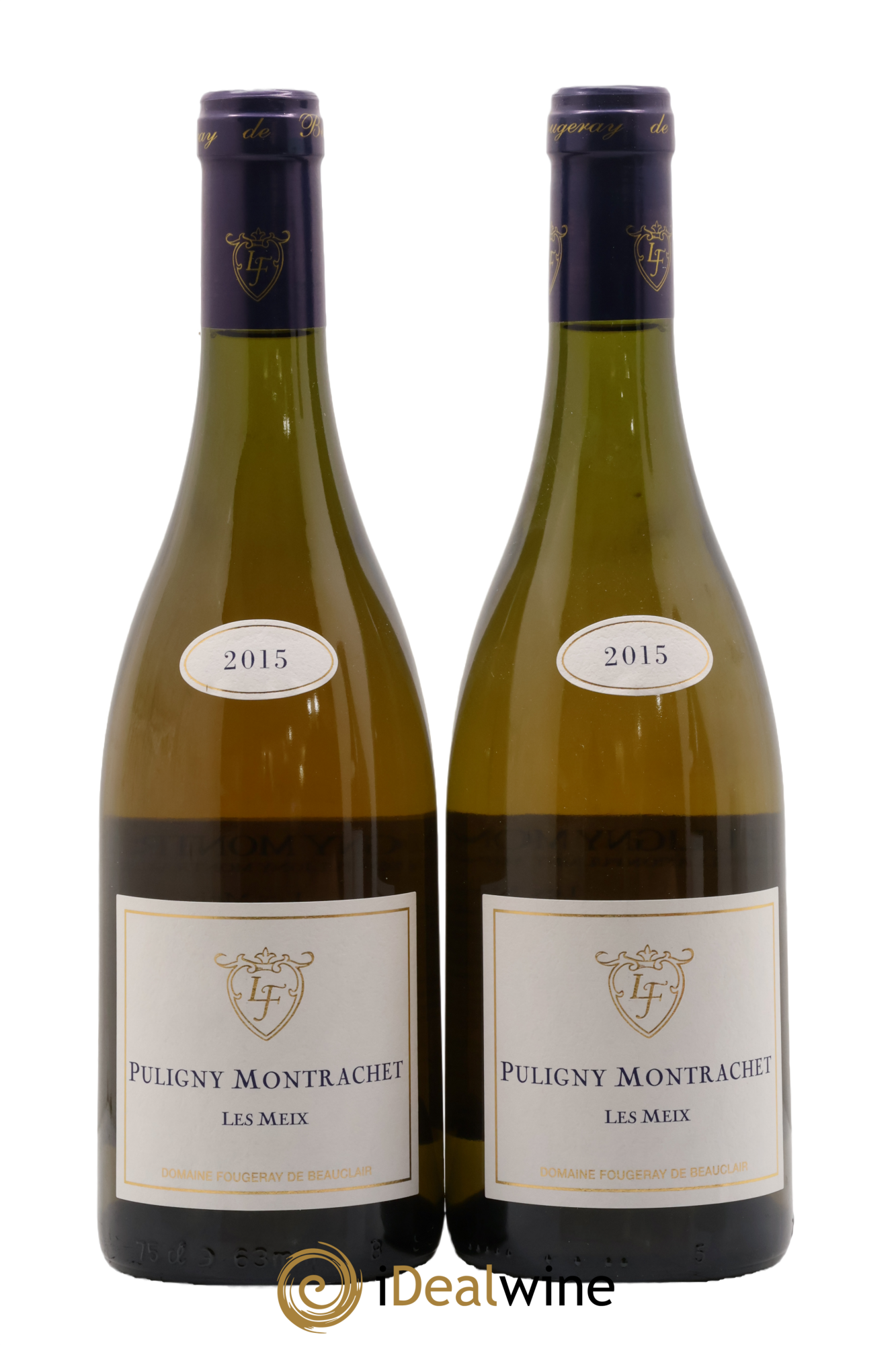 Puligny-Montrachet Les Meix Fougeray de Beauclair 2015 - Lot de 2 bouteilles - 0
