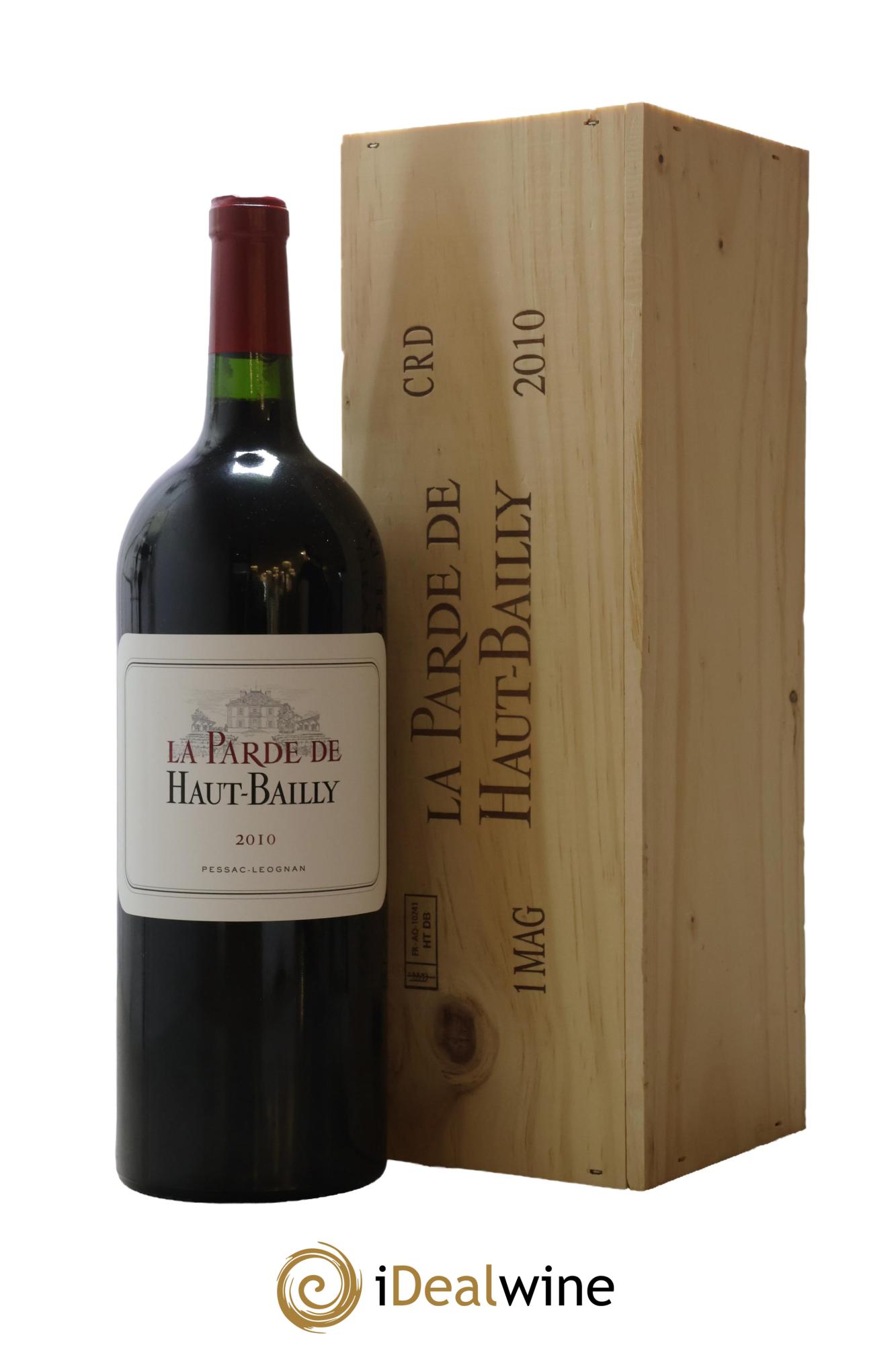 Haut Bailly II (Anciennement La Parde de Haut-Bailly) Second Vin 2010 - Lot de 1 magnum - 1