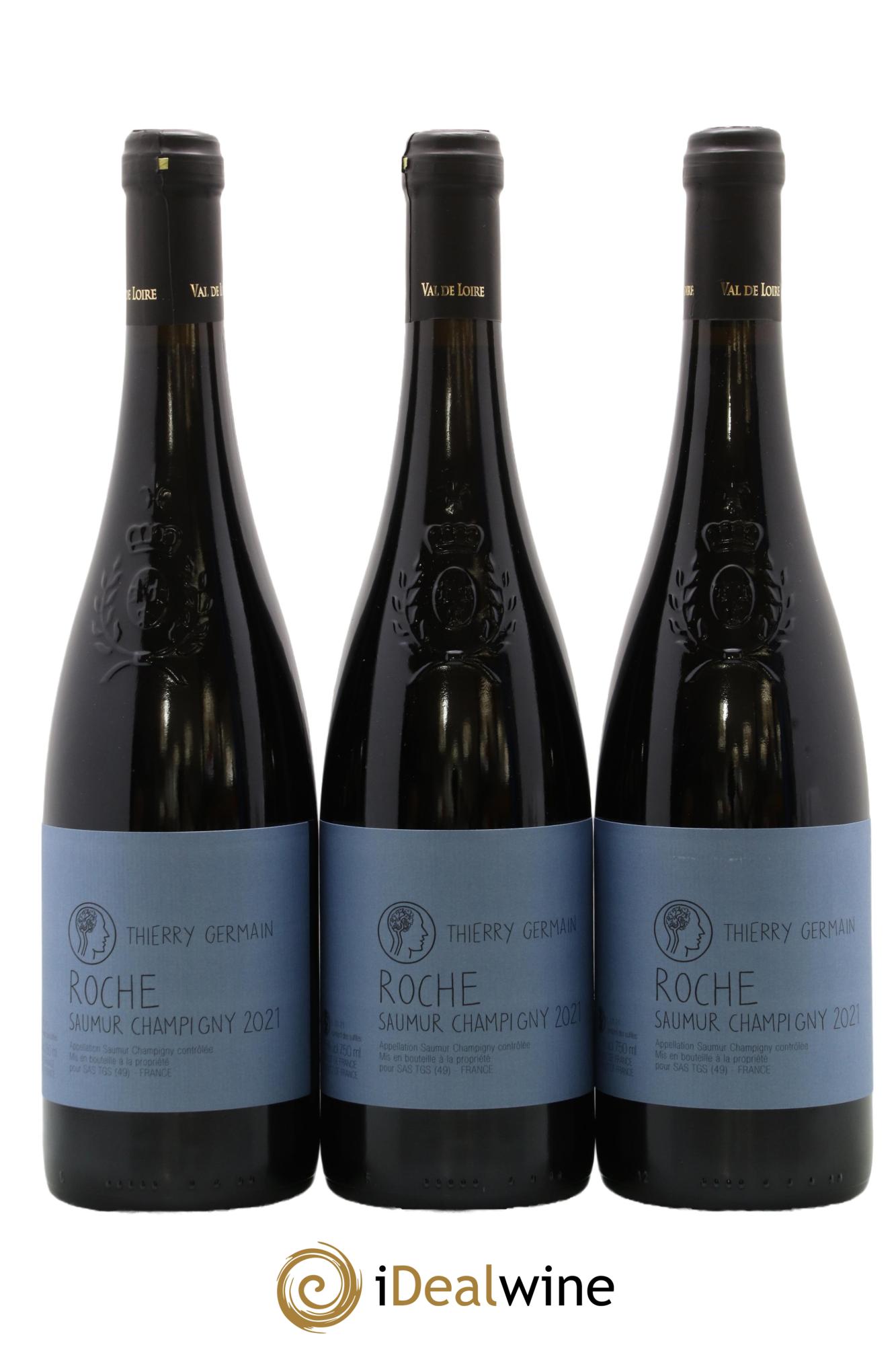 Saumur-Champigny Les Roches Domaine des Roches Neuves - Thierry Germain 2021 - Lot de 3 bouteilles - 0