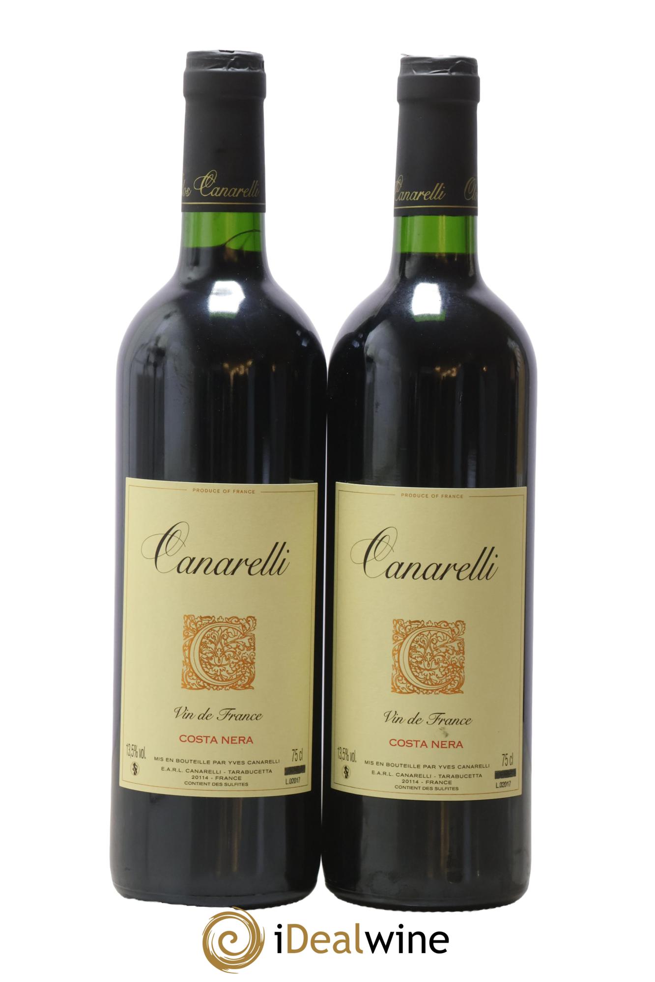 Vin de France Costa Nera Clos Canarelli 2017 - Posten von 2 Flaschen - 0