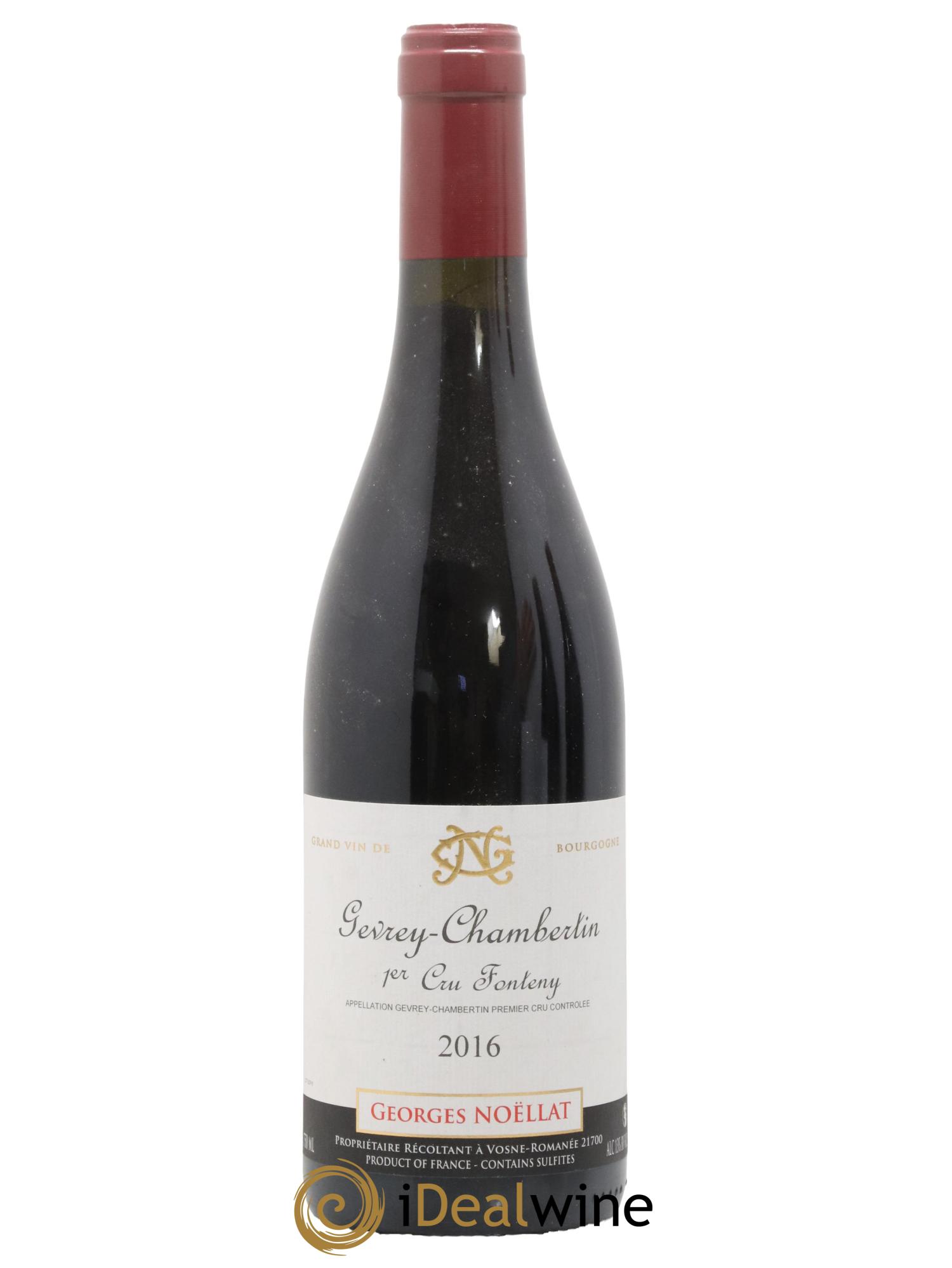 Gevrey-Chambertin 1er Cru Les Fonteny Georges Noëllat (Domaine) 2016 - Lot de 1 bouteille - 0