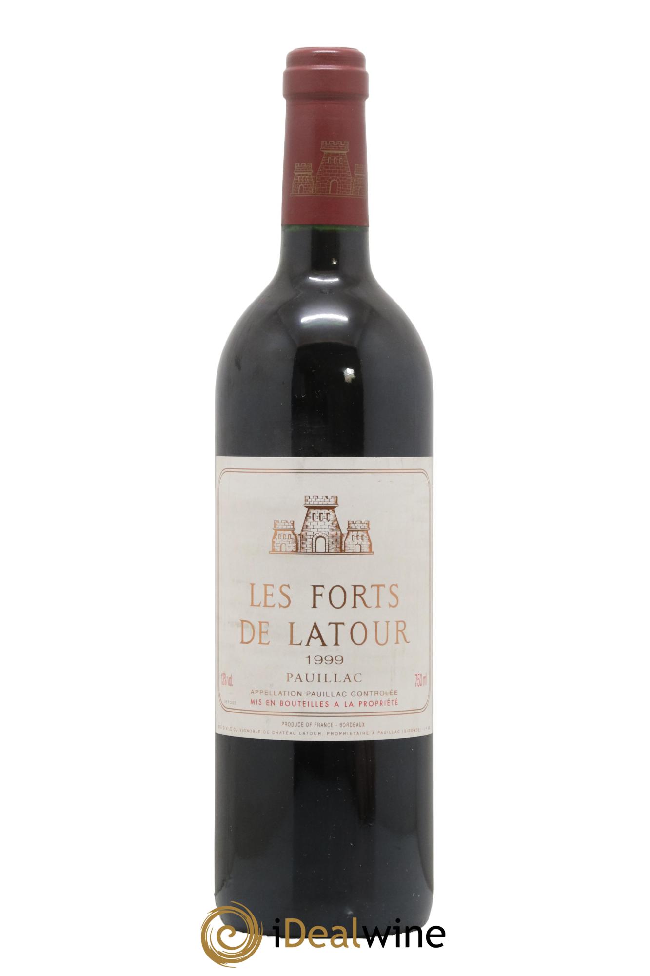 Les Forts de Latour Second Vin 1999 - Lot de 1 bouteille - 0