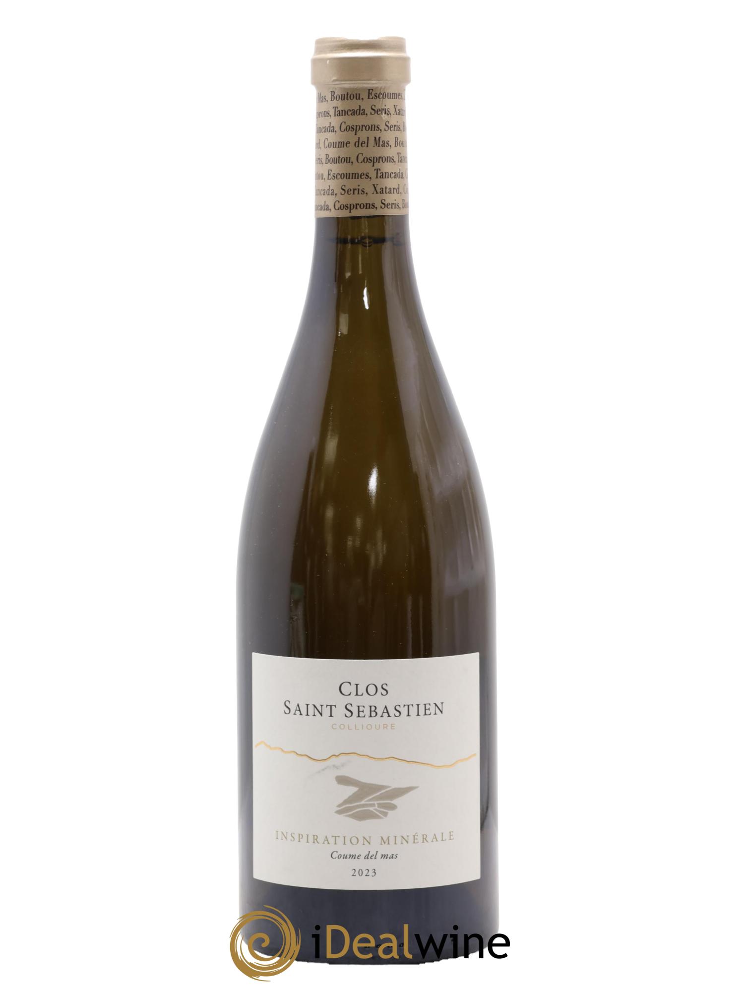 Collioure Inspiration Minérale Clos Saint Sébastien Coume Del Mas 2023 - Posten von 1 Flasche - 0