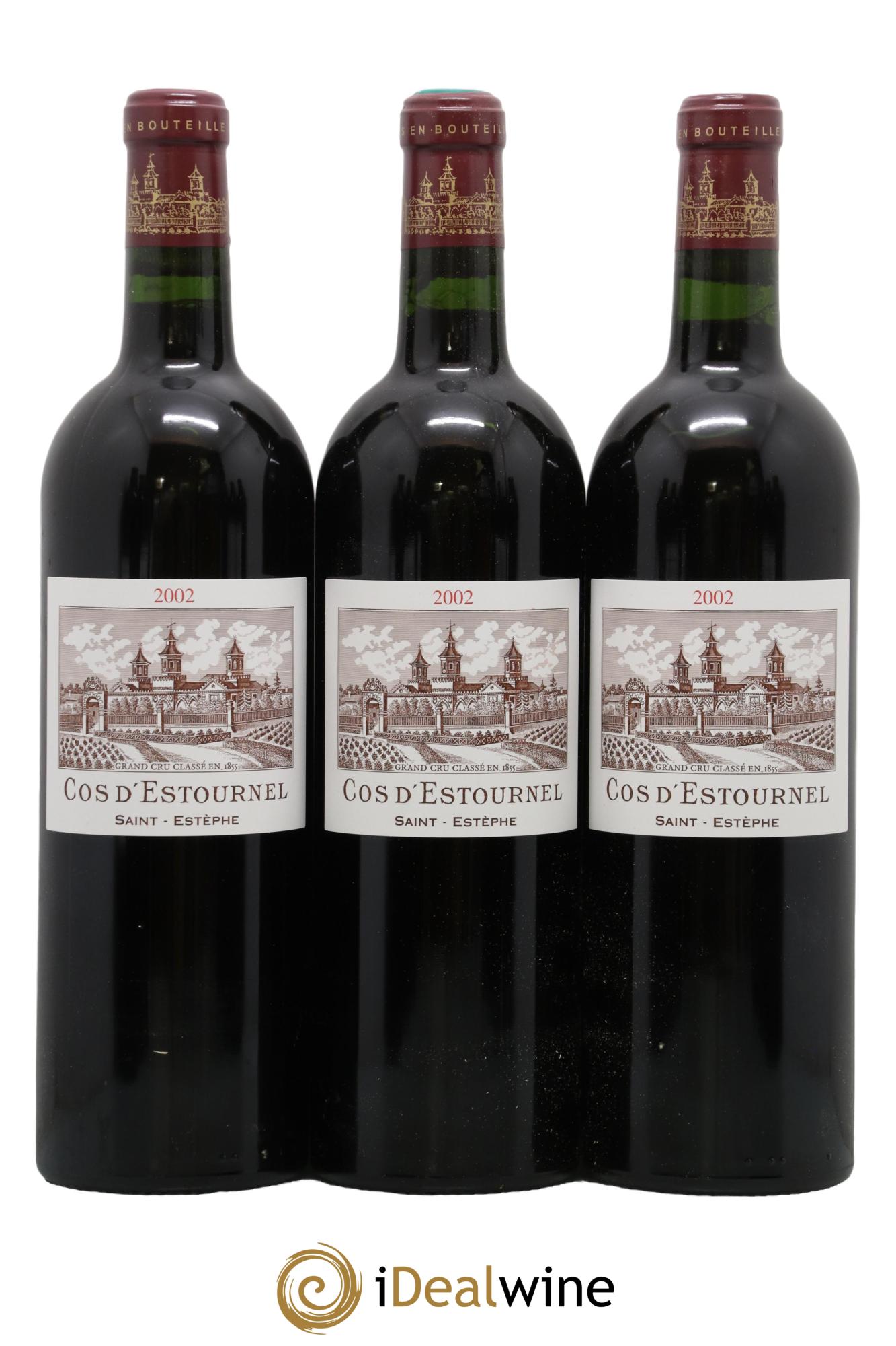 Cos d'Estournel 2ème Grand Cru Classé 2002 - Posten von 12 Flaschen - 4