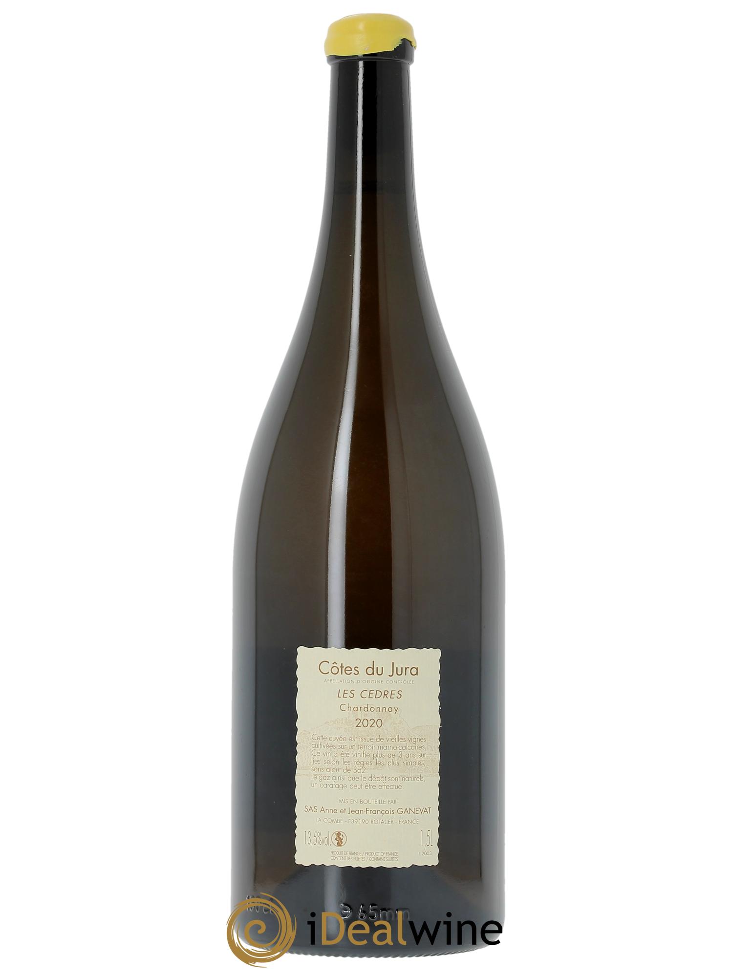 Vin de France (anciennement Côtes du Jura) Les Cèdres Anne et Jean François Ganevat  2020 - Lotto di 1 magnum - 1