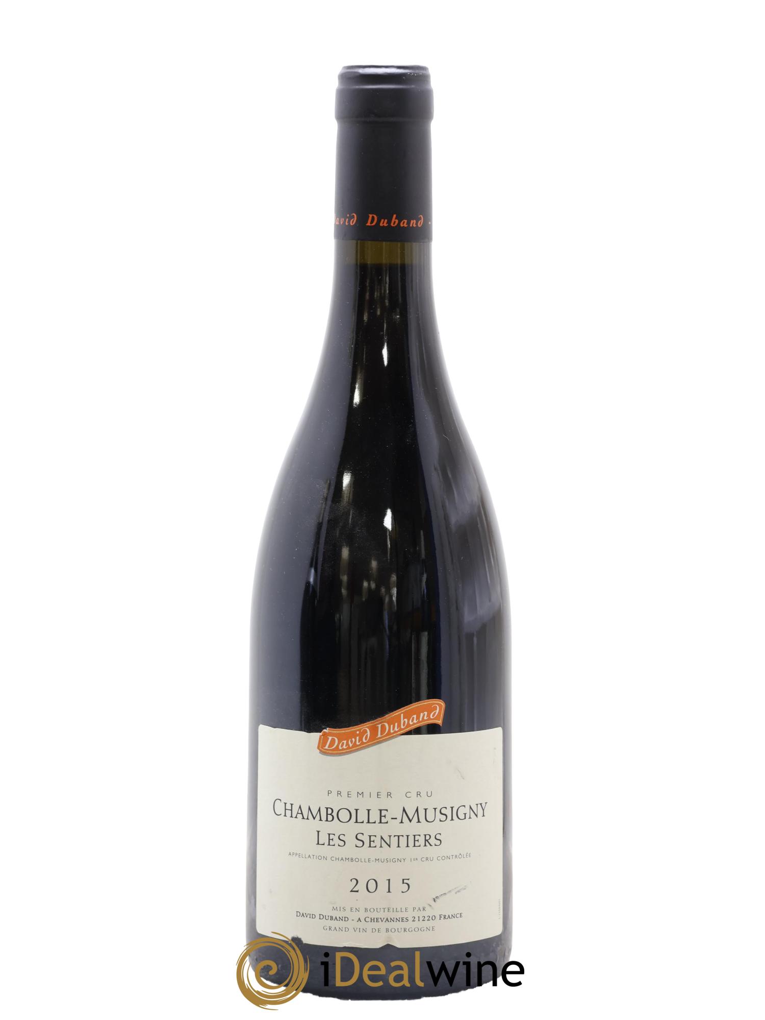 Chambolle-Musigny 1er Cru Les Sentiers David Duband (Domaine) 2015 - Lot de 1 bouteille - 0