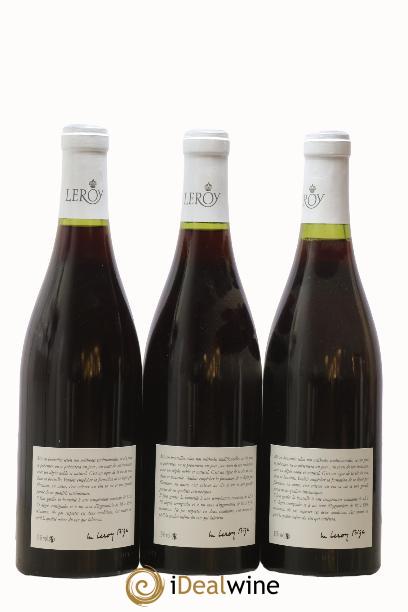 Volnay 1er Cru Leroy SA 1984 - Lot de 3 bouteilles - 1
