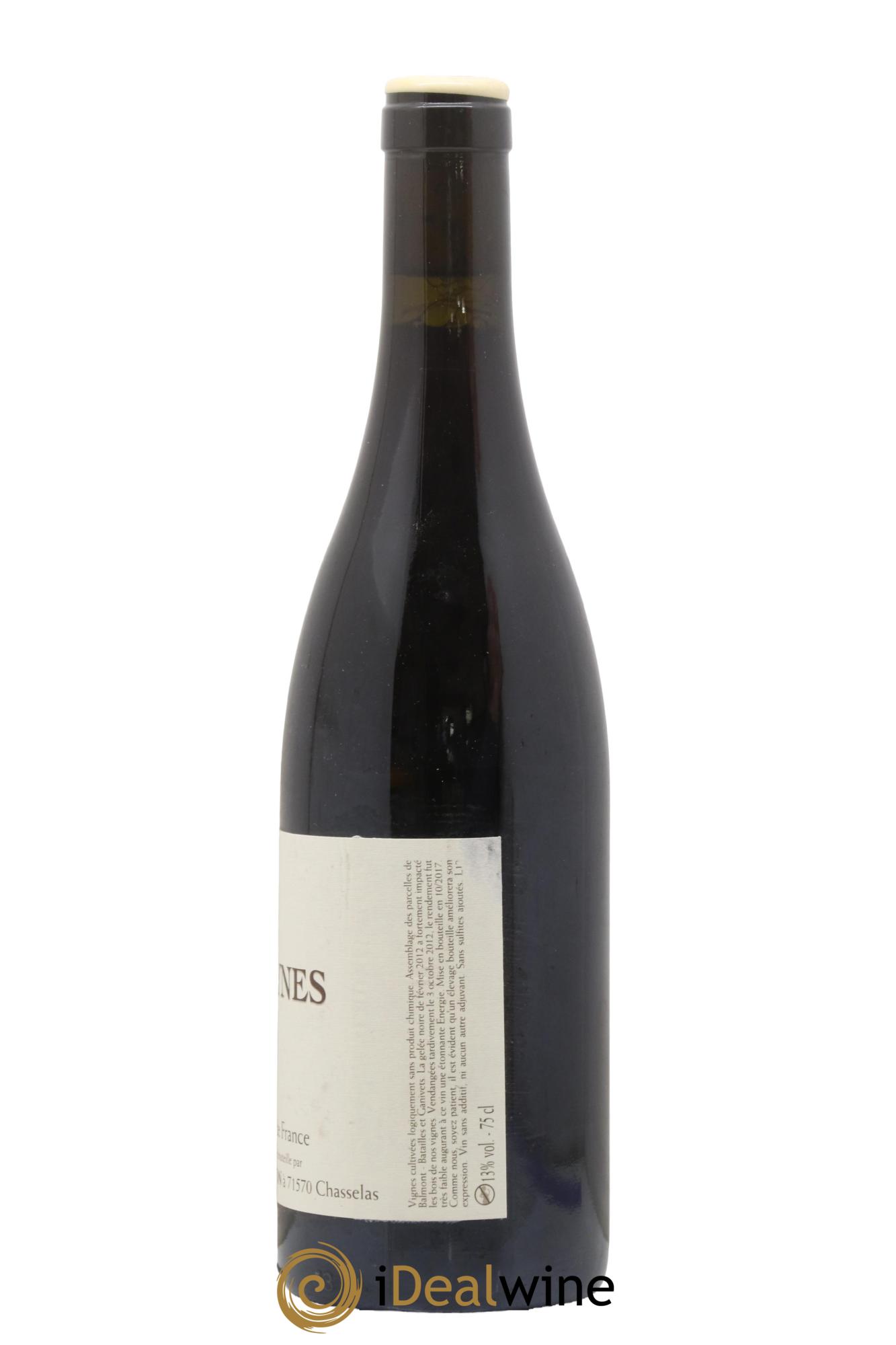 Vin de France Leynes Philippe Jambon 2012 - Lot de 1 bouteille - 1