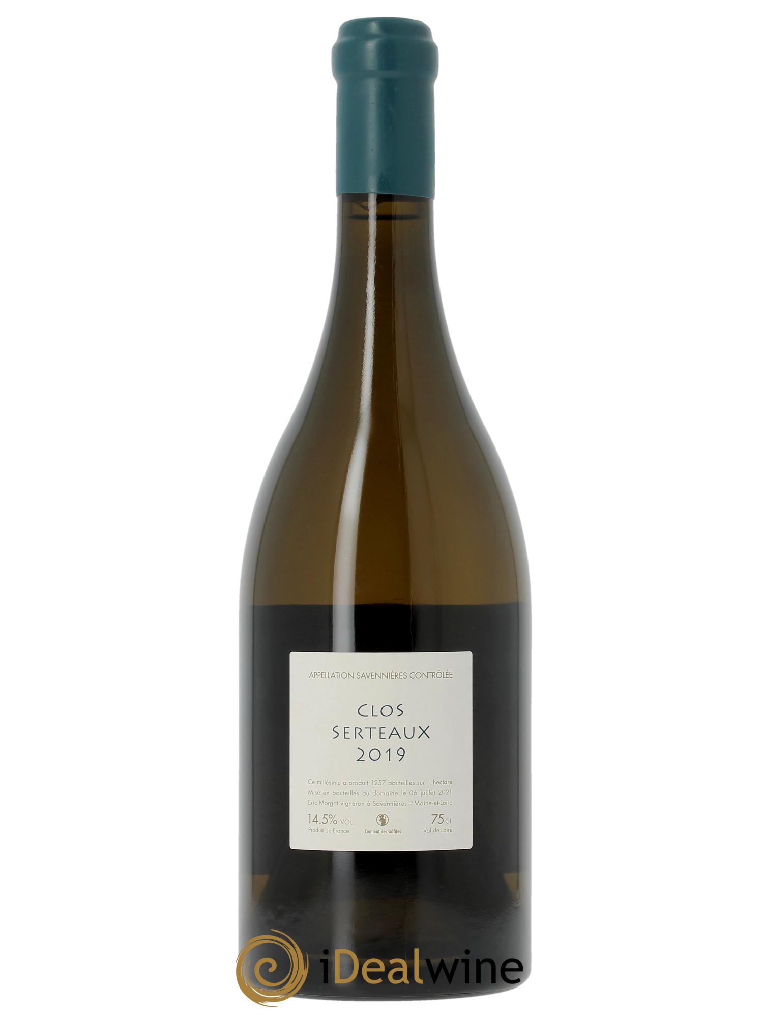 Savennières Clos Serteaux Eric Morgat 2019 - Lot of 1 bottle - 1