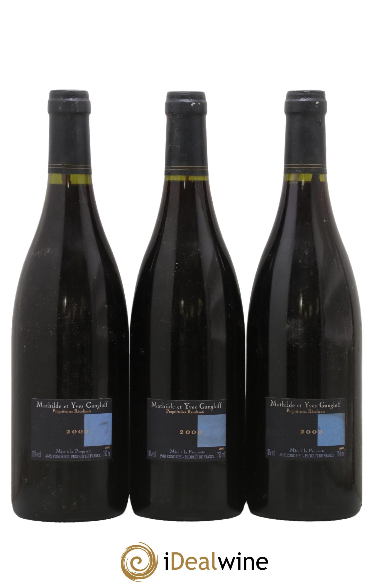 Côte-Rôtie La Barbarine Gangloff (Domaine) 2000 - Lot de 3 bouteilles - 1