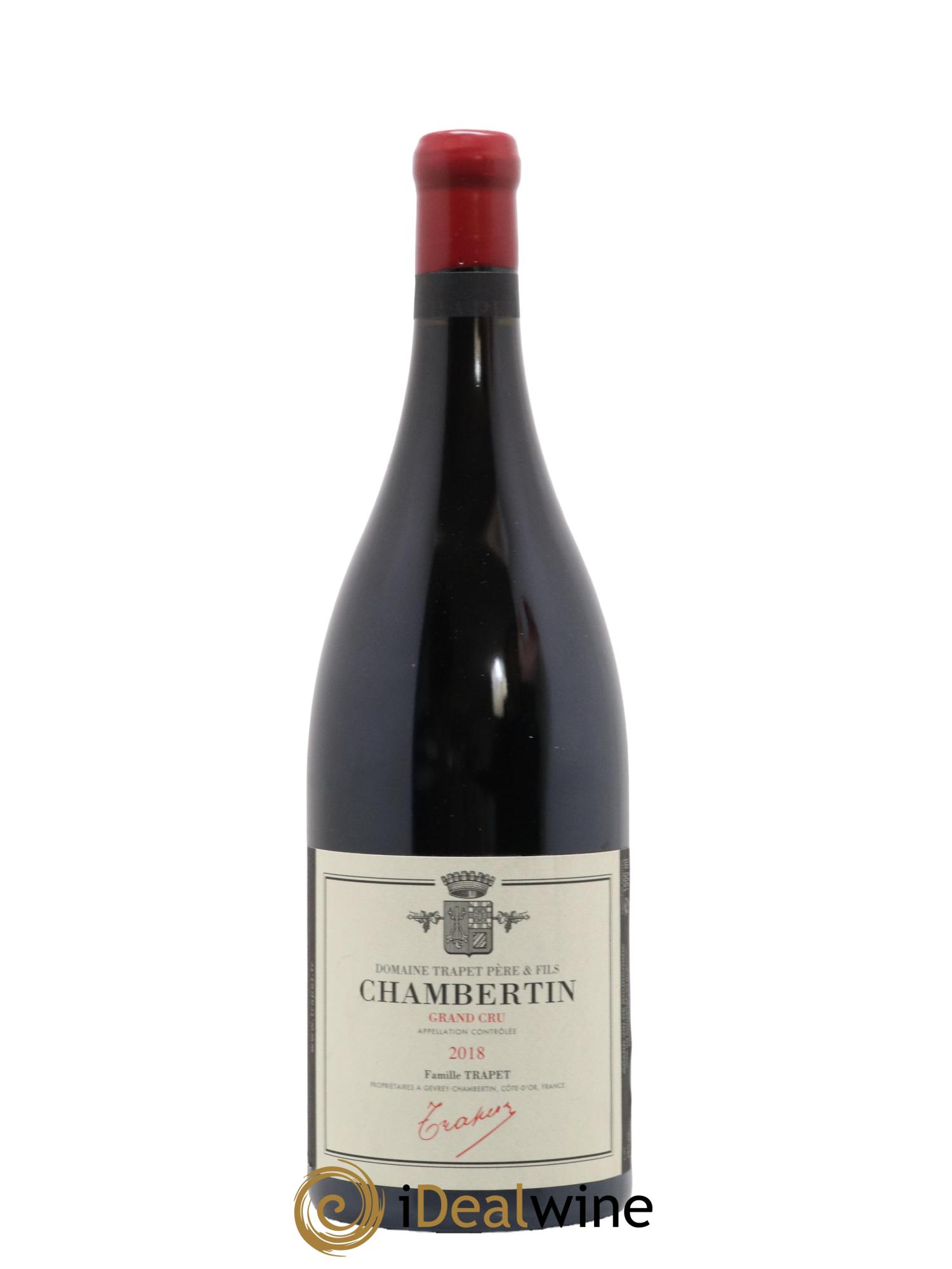 Chambertin Grand Cru Domaine Trapet 2018 - Lot de 1 magnum - 0