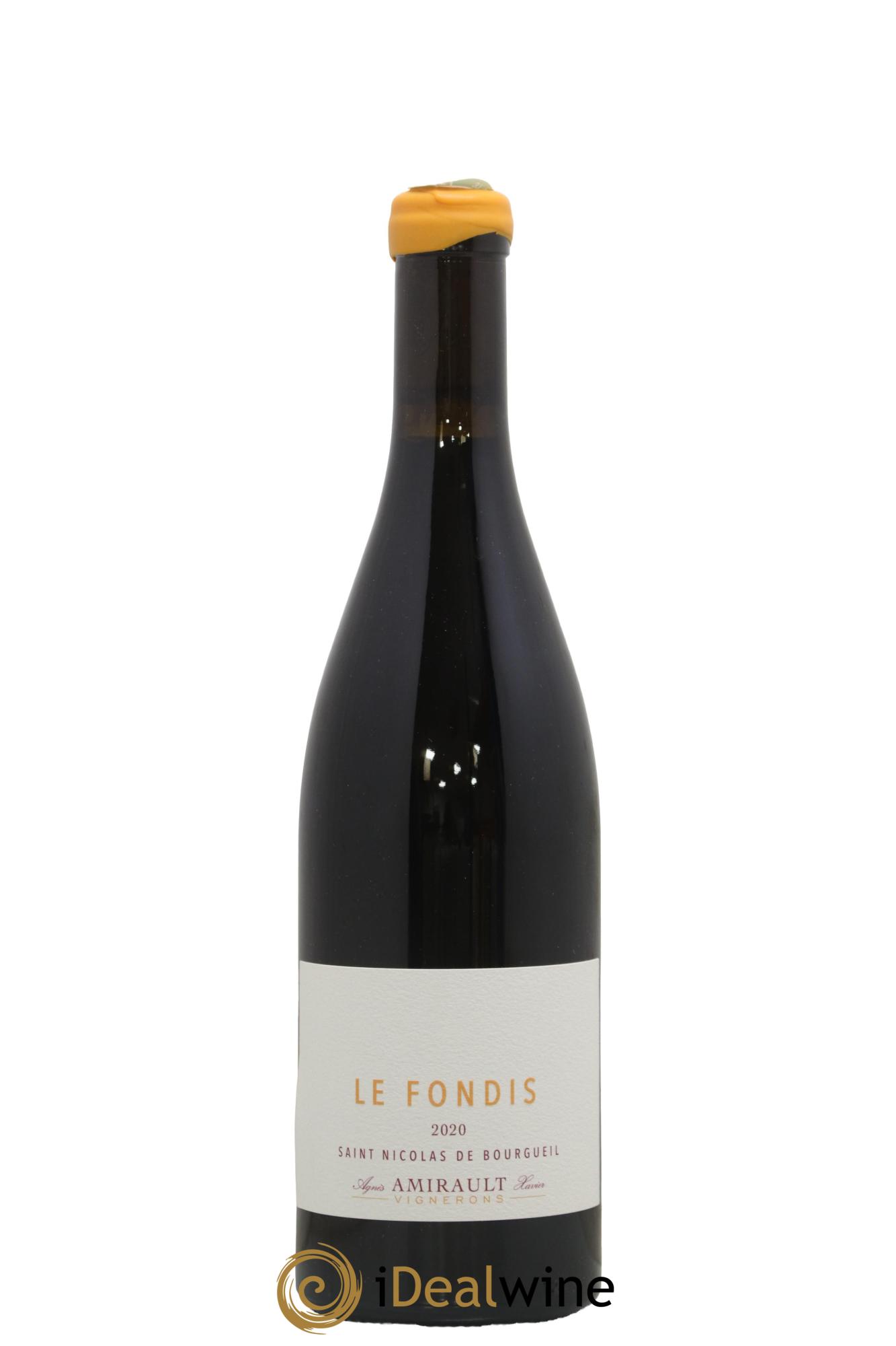 Saint-Nicolas de Bourgueil Le Fondis Domaine Xavier Amirault 2020 - Lot de 1 bouteille - 0