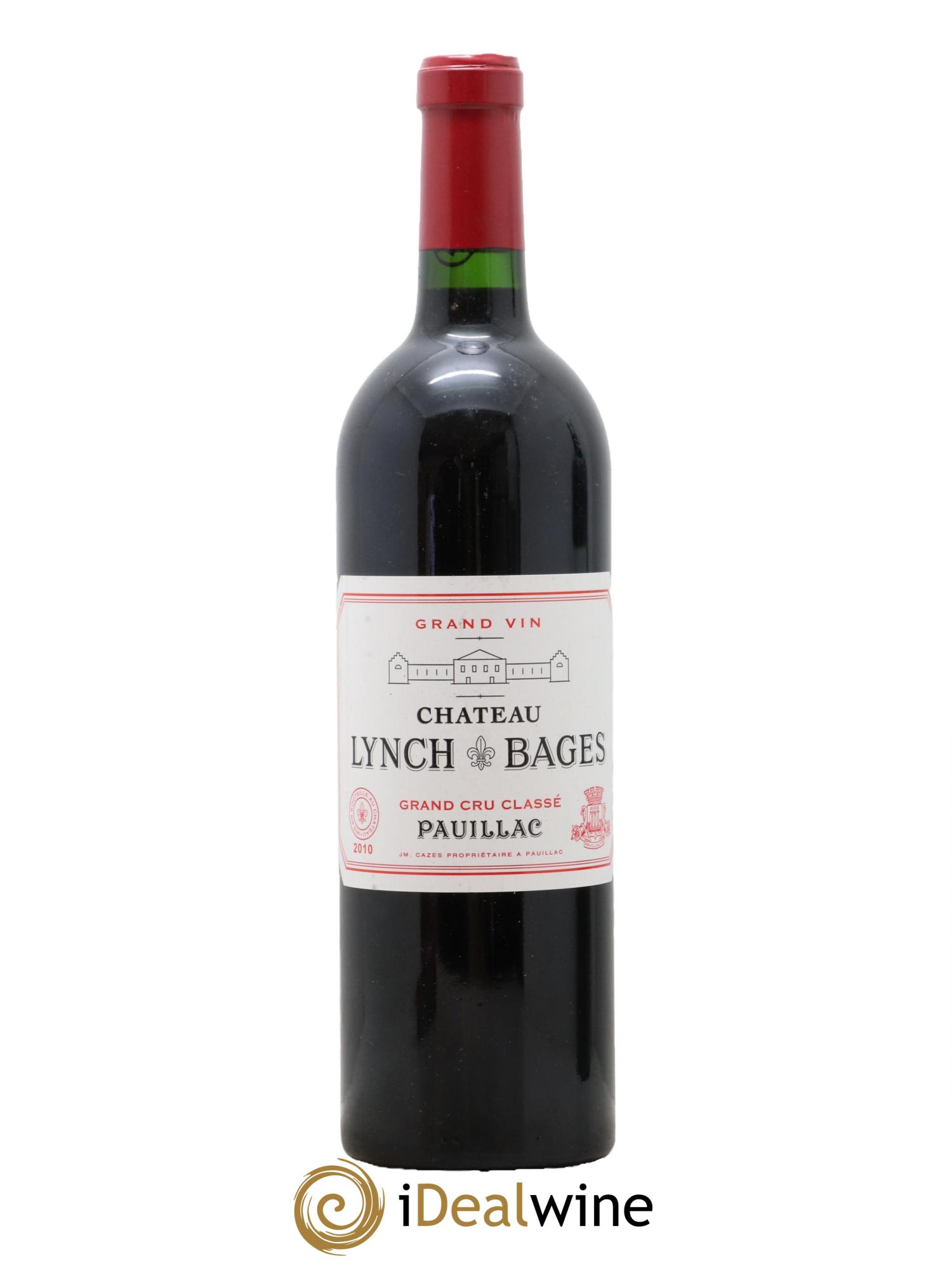Château Lynch Bages 5ème Grand Cru Classé 2010 - Lot de 1 bouteille - 0