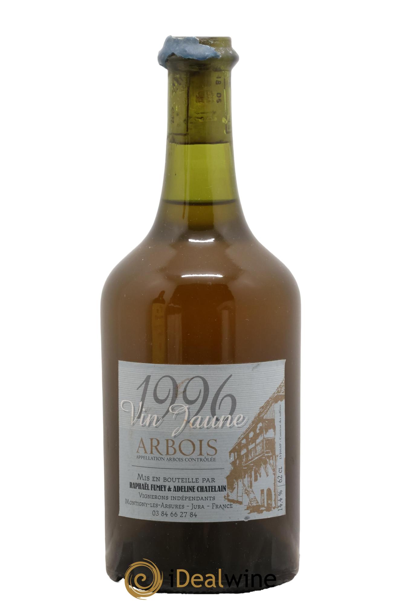 Arbois Vin Jaune Fumey-Chatelain 1996 - Lot de 1 bouteille - 0
