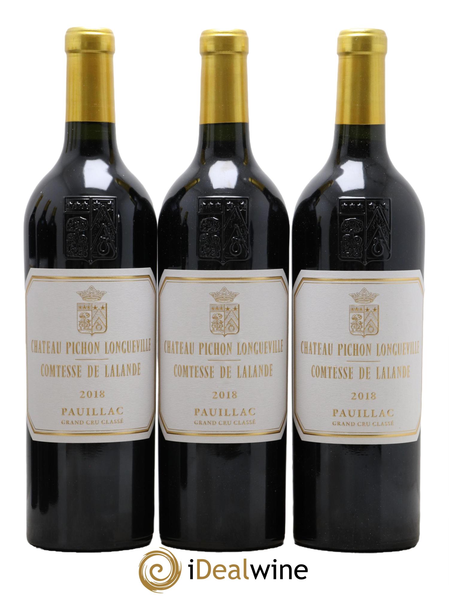 Château Pichon Longueville Comtesse de Lalande 2ème Grand Cru Classé 2018 - Lotto di 6 bottiglie - 1