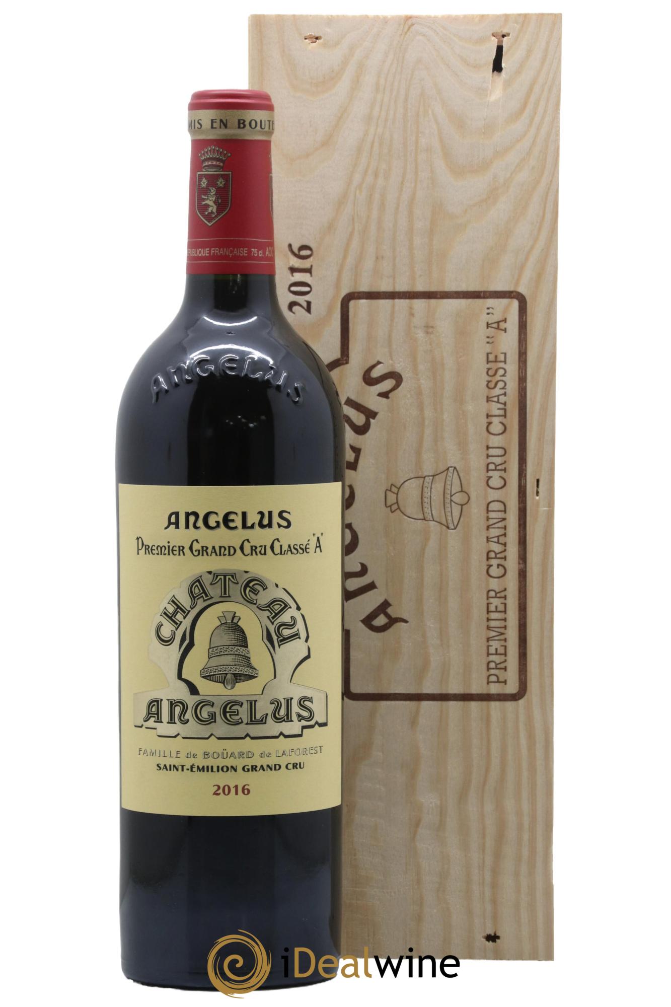 Château Angélus 1er Grand Cru Classé A 2016 - Lot de 1 bouteille - 1