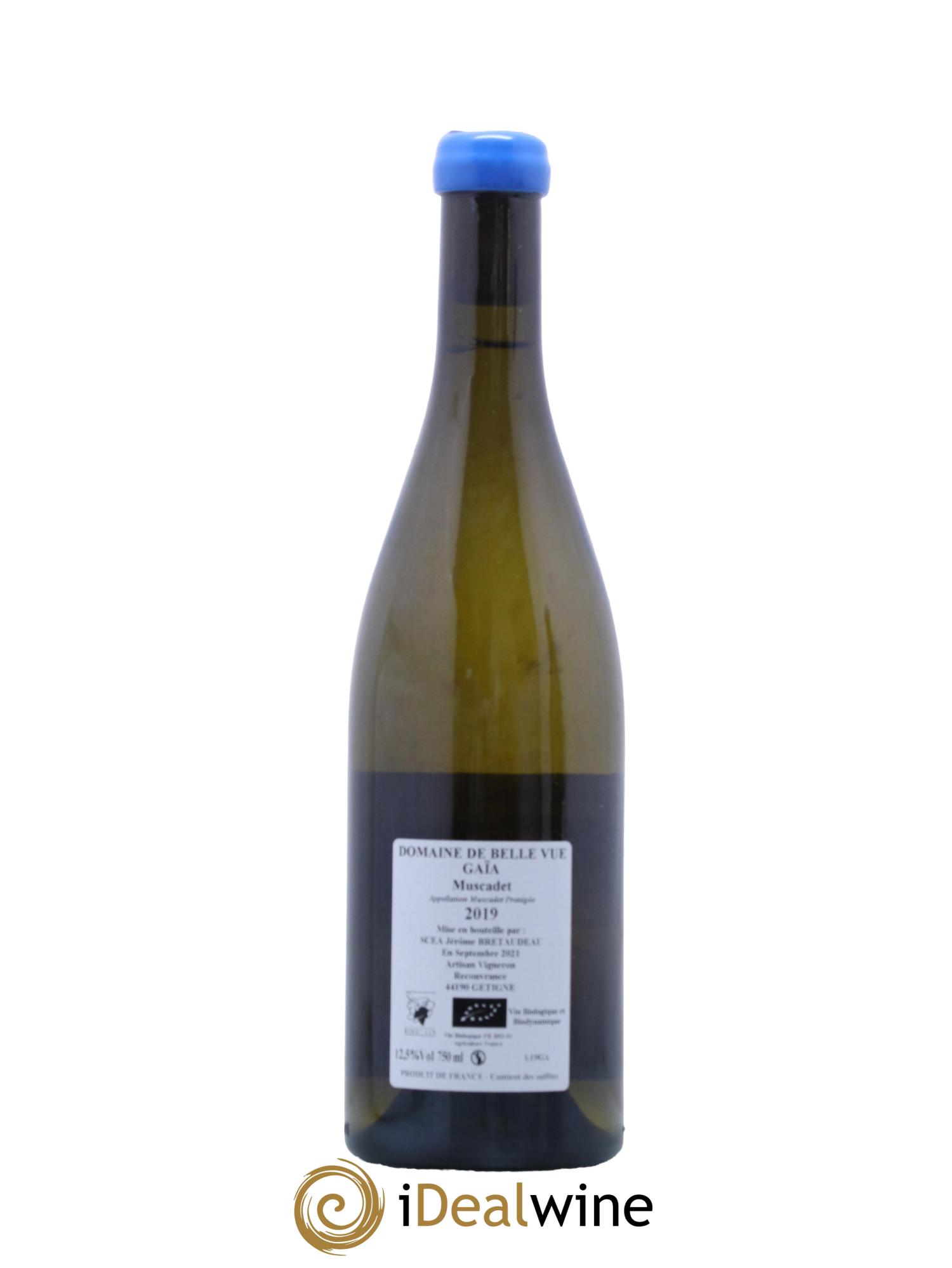 Muscadet-Sèvre-et-Maine Gaia Jérôme Bretaudeau - Domaine de Bellevue  2019 - Lot de 1 bouteille - 1