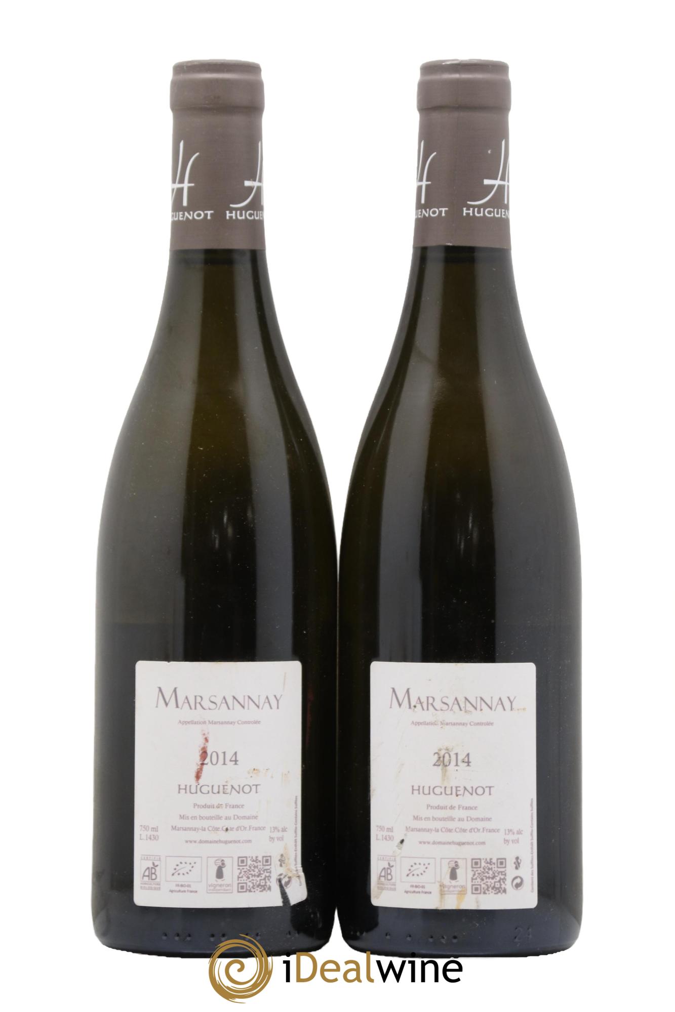 Marsannay Huguenot 2014 - Lot de 2 bouteilles - 1