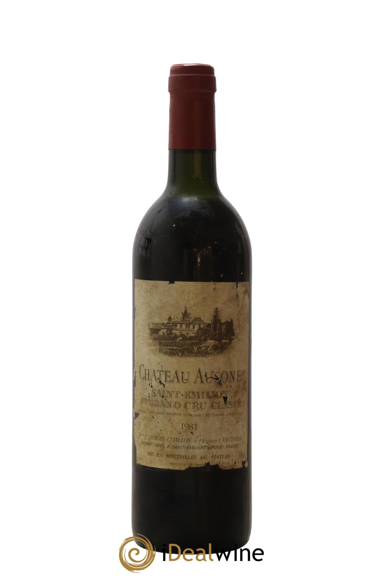 Château Ausone 1er Grand Cru Classé A 1981 - Lot of 1 bottle - 0