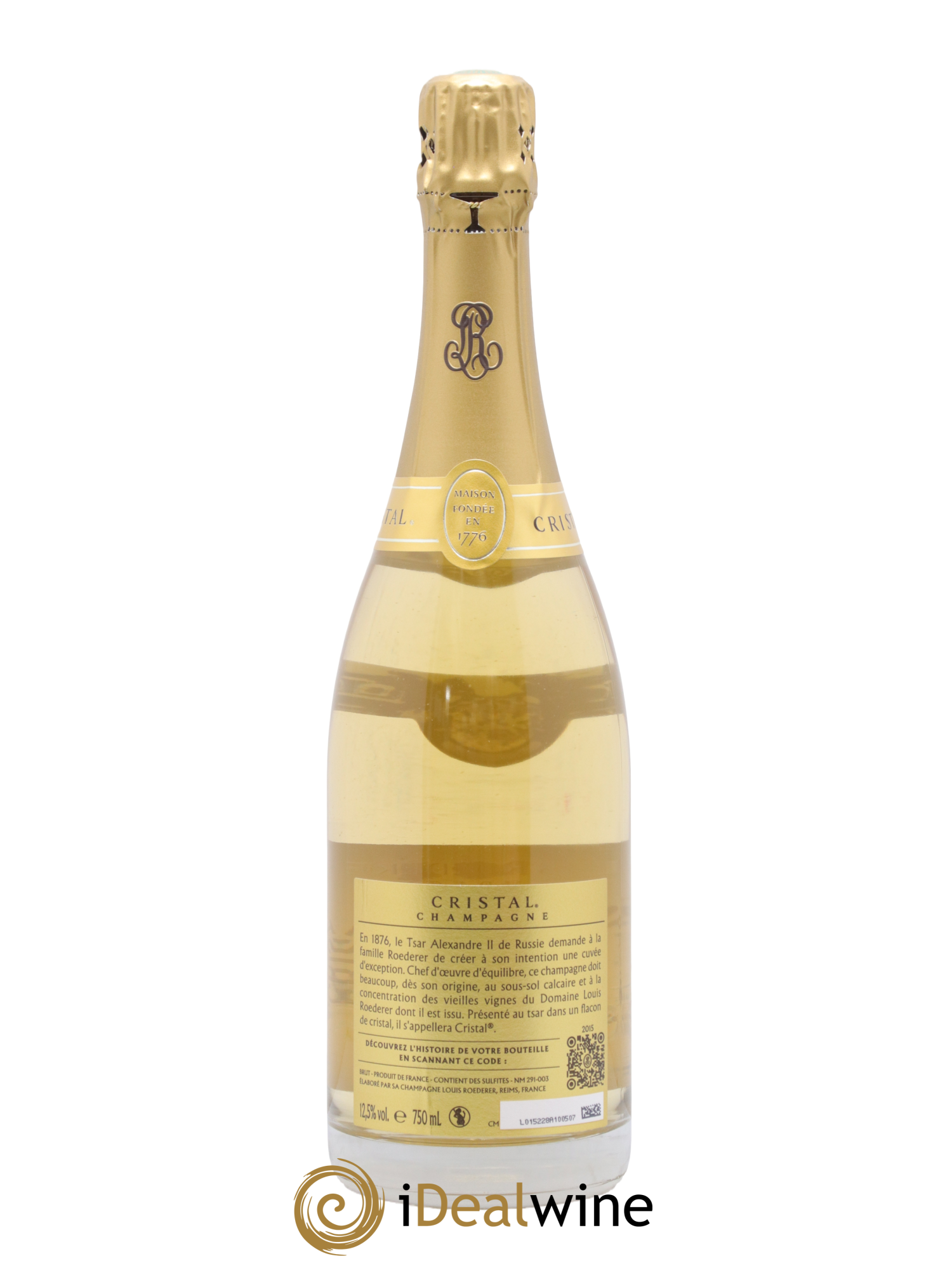 Cristal Louis Roederer 2015 - Lot de 1 bouteille - 1