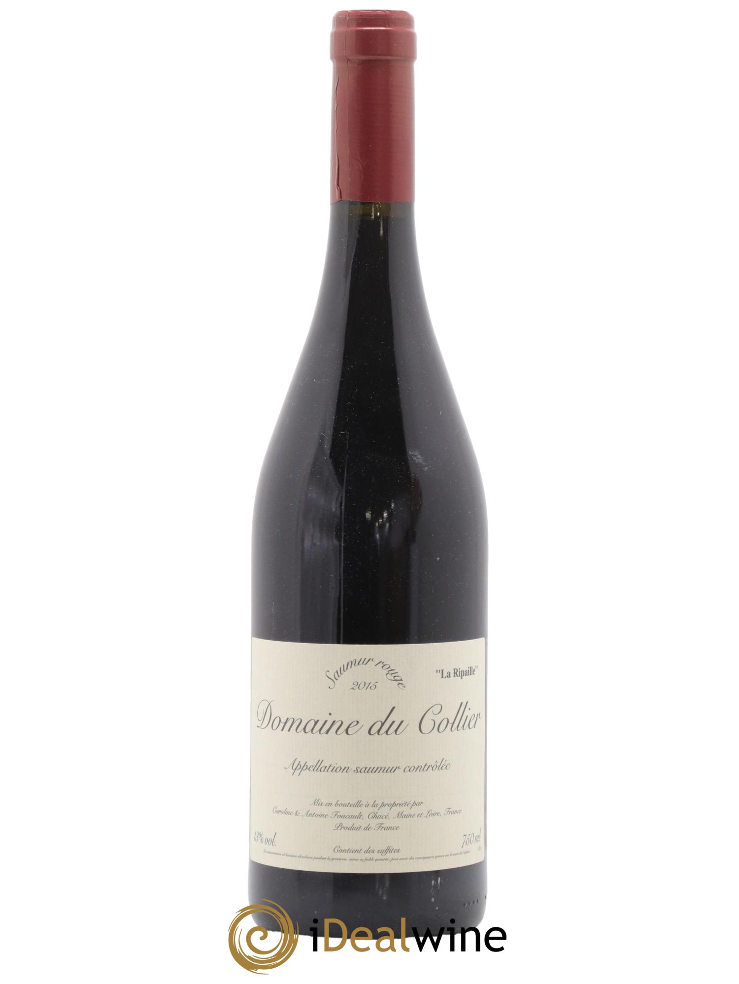 Saumur La Ripaille Domaine du Collier 2015 - Lotto di 1 bottiglia - 0