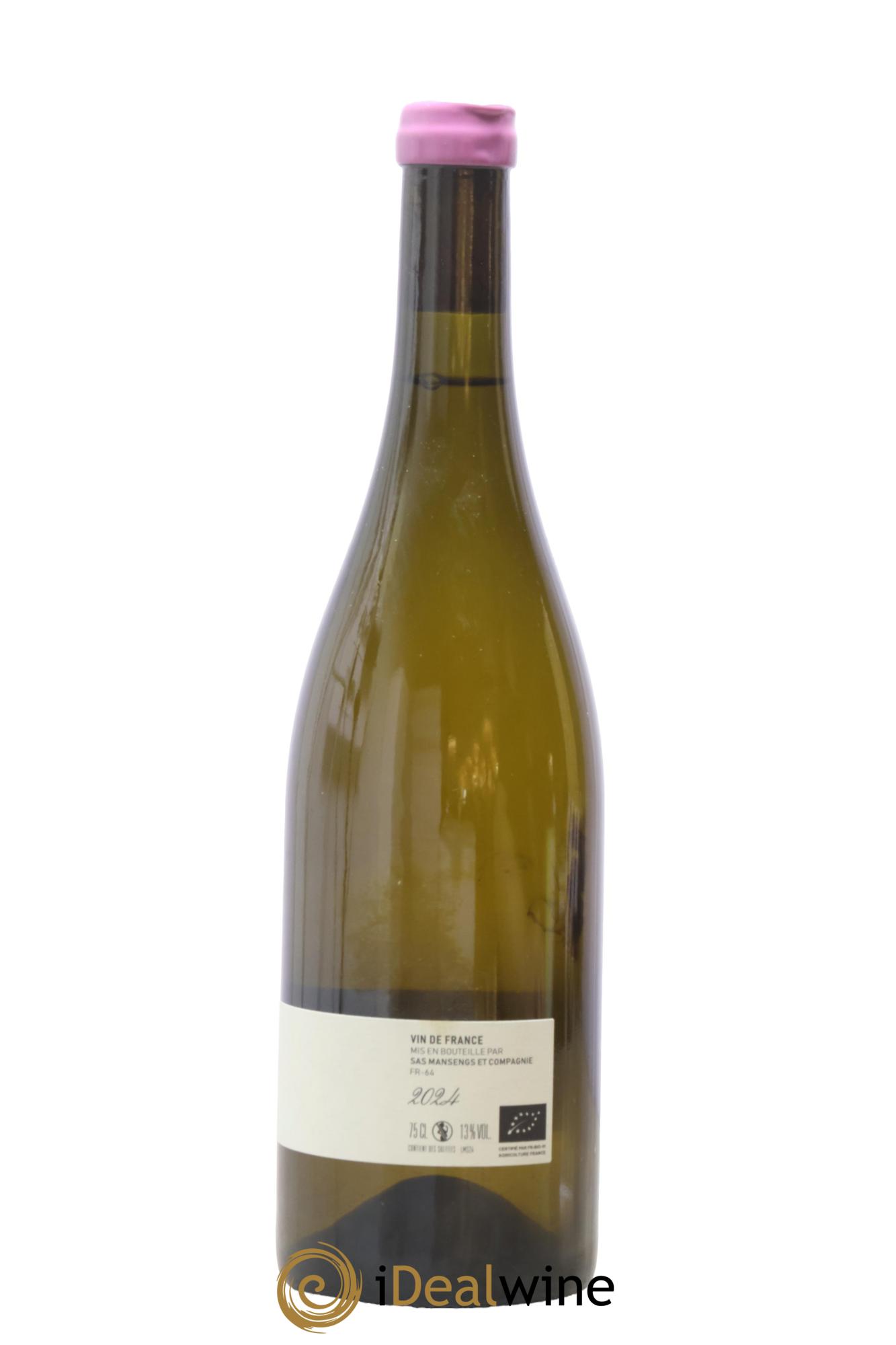 Vin de France Mansengs Jean-Baptiste Semmartin 2024 - Lot of 1 bottle - 1
