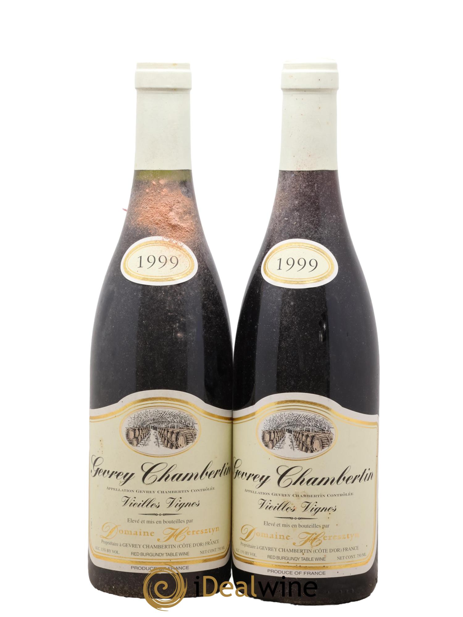 Gevrey-Chambertin Vieilles Vignes Heresztyn (Domaine) 1999 - Lotto di 2 bottiglie - 0