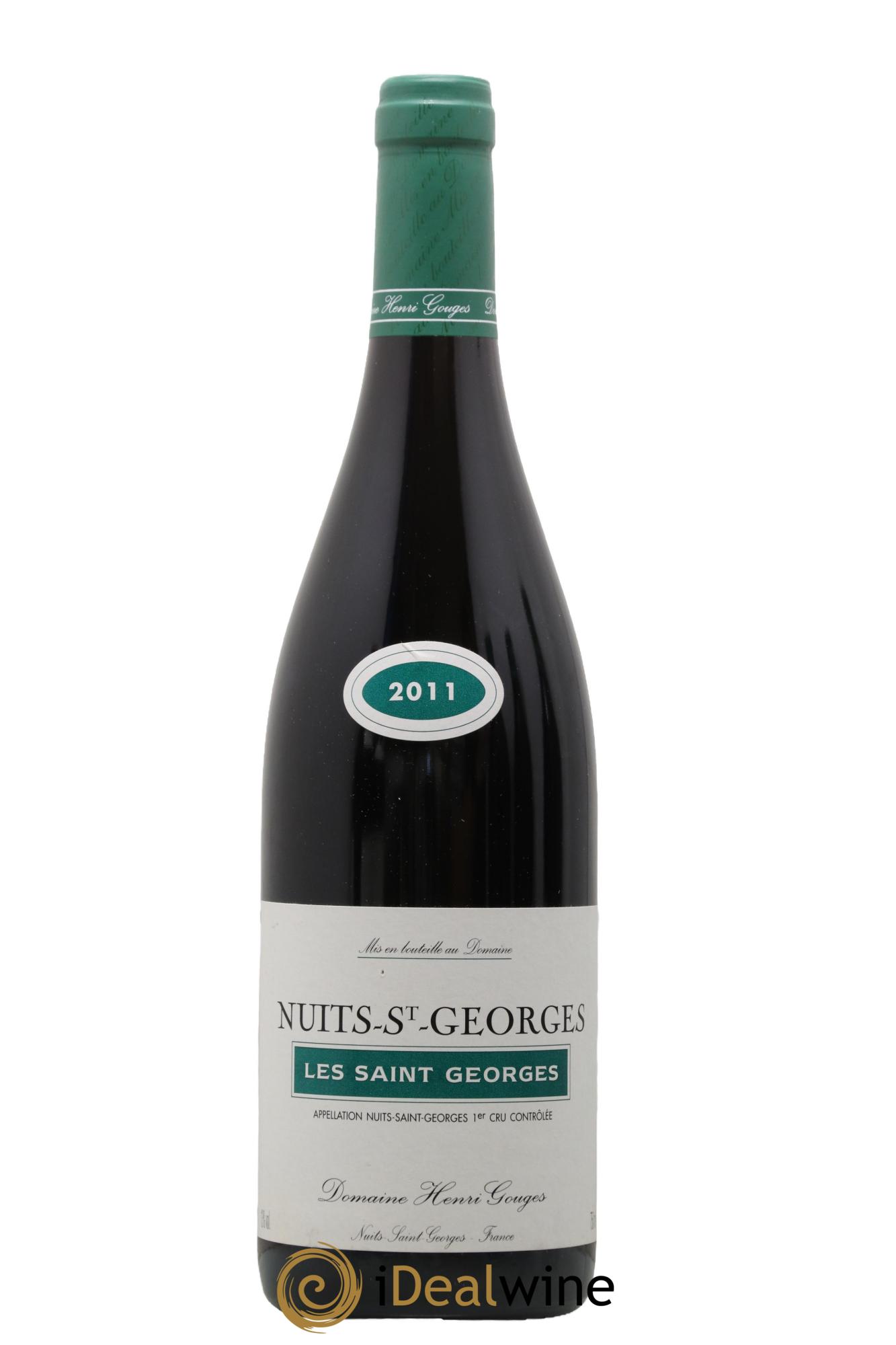 Nuits-Saint-Georges 1er Cru Les Saints Georges Henri Gouges 2011 - Lot de 1 bouteille - 0