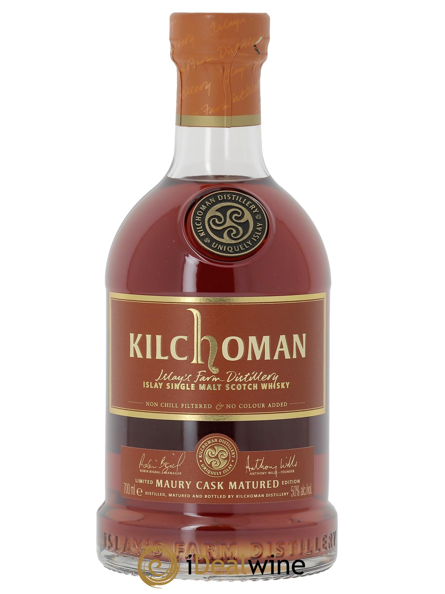 Whisky Kilchoman Maury Cask Matured  - Lotto di 1 bottiglia - 1