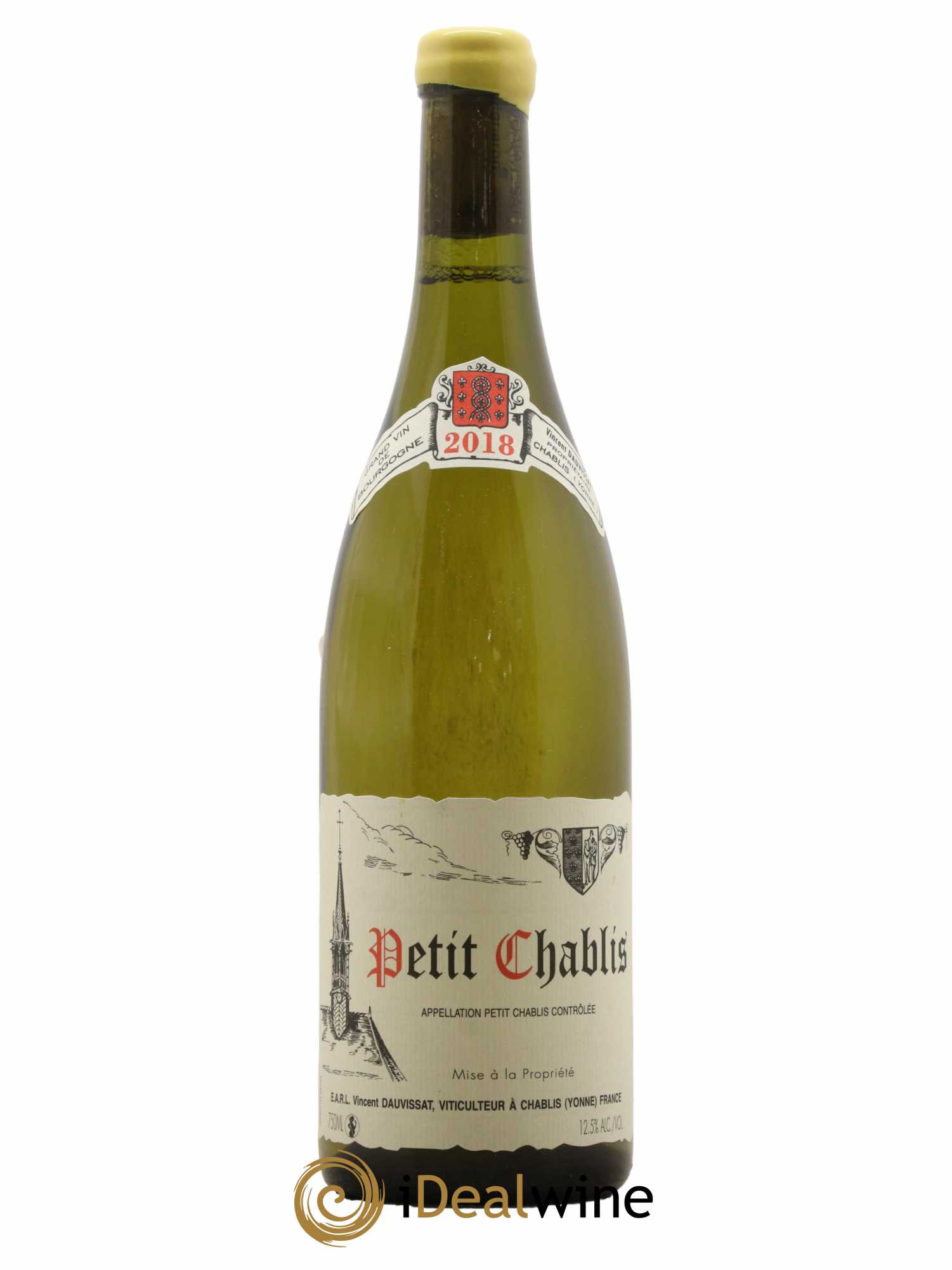 Petit Chablis Vincent Dauvissat (Domaine) 2018 - Lot de 1 bouteille - 0