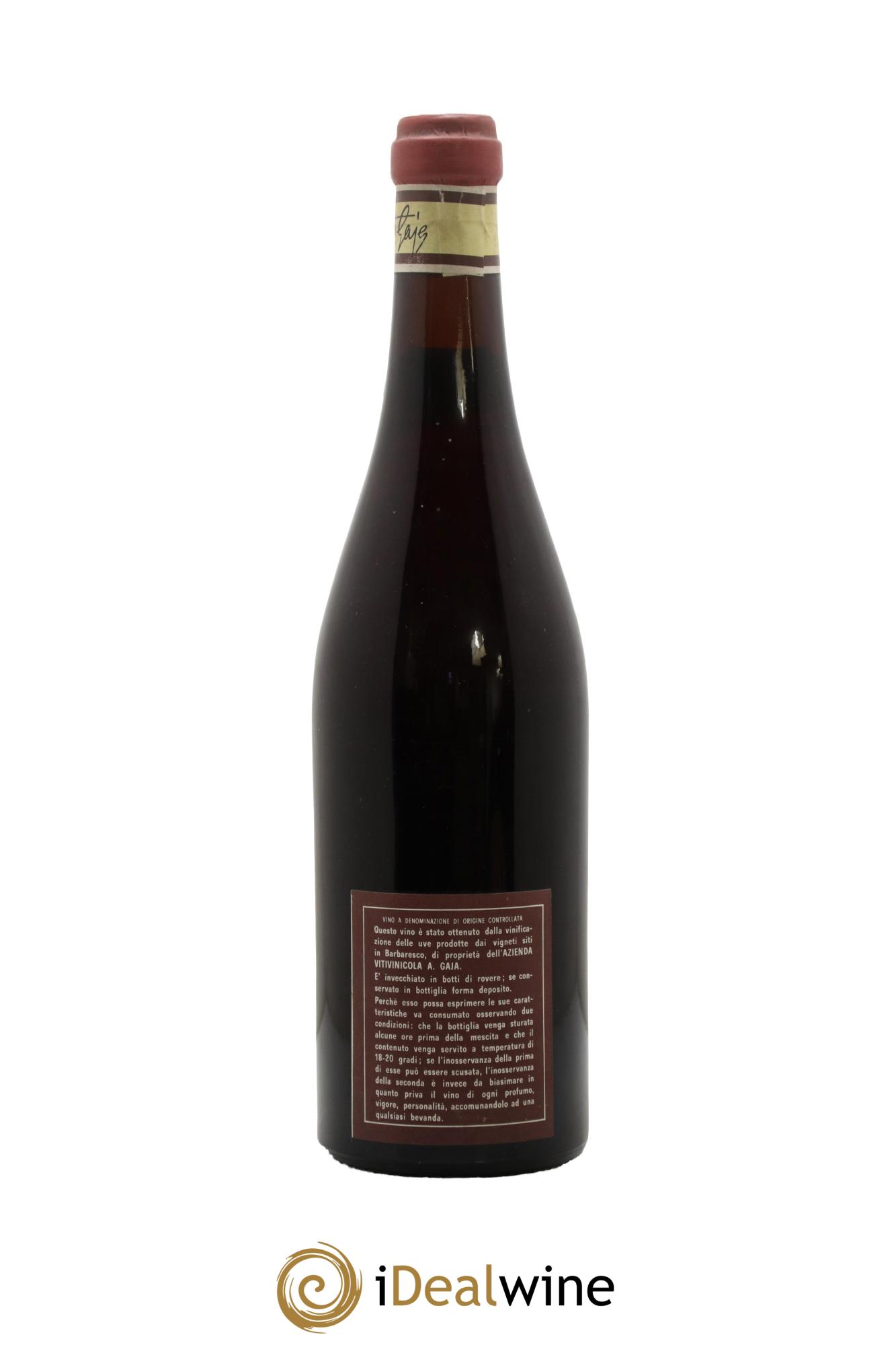 Barbaresco DOCG Angelo Gaja 1965 - Lotto di 1 bottiglia - 1