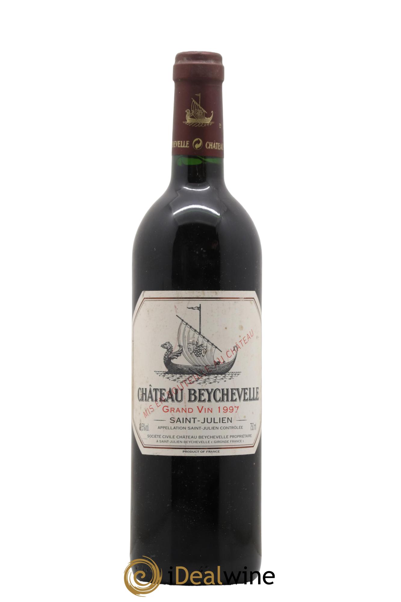 Château Beychevelle 4ème Grand Cru Classé 1997 - Lot de 1 bouteille - 0