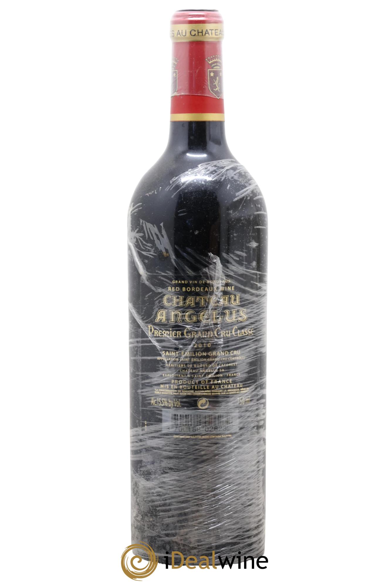 Château Angélus 1er Grand Cru Classé A 2010 - Posten von 1 Flasche - 1