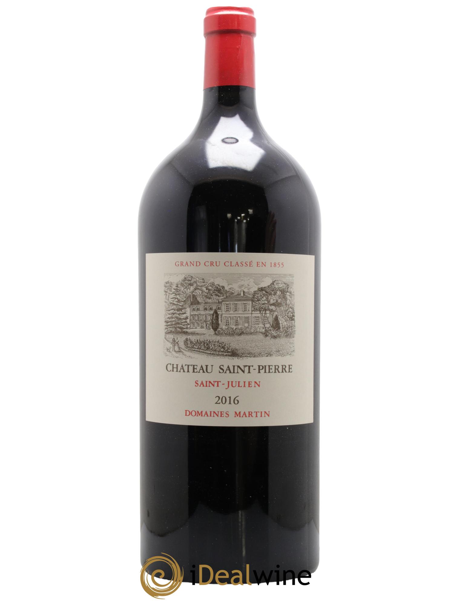 Château Saint-Pierre 4ème Grand Cru Classé 2016 - Posten von 1 Imperiale - 0