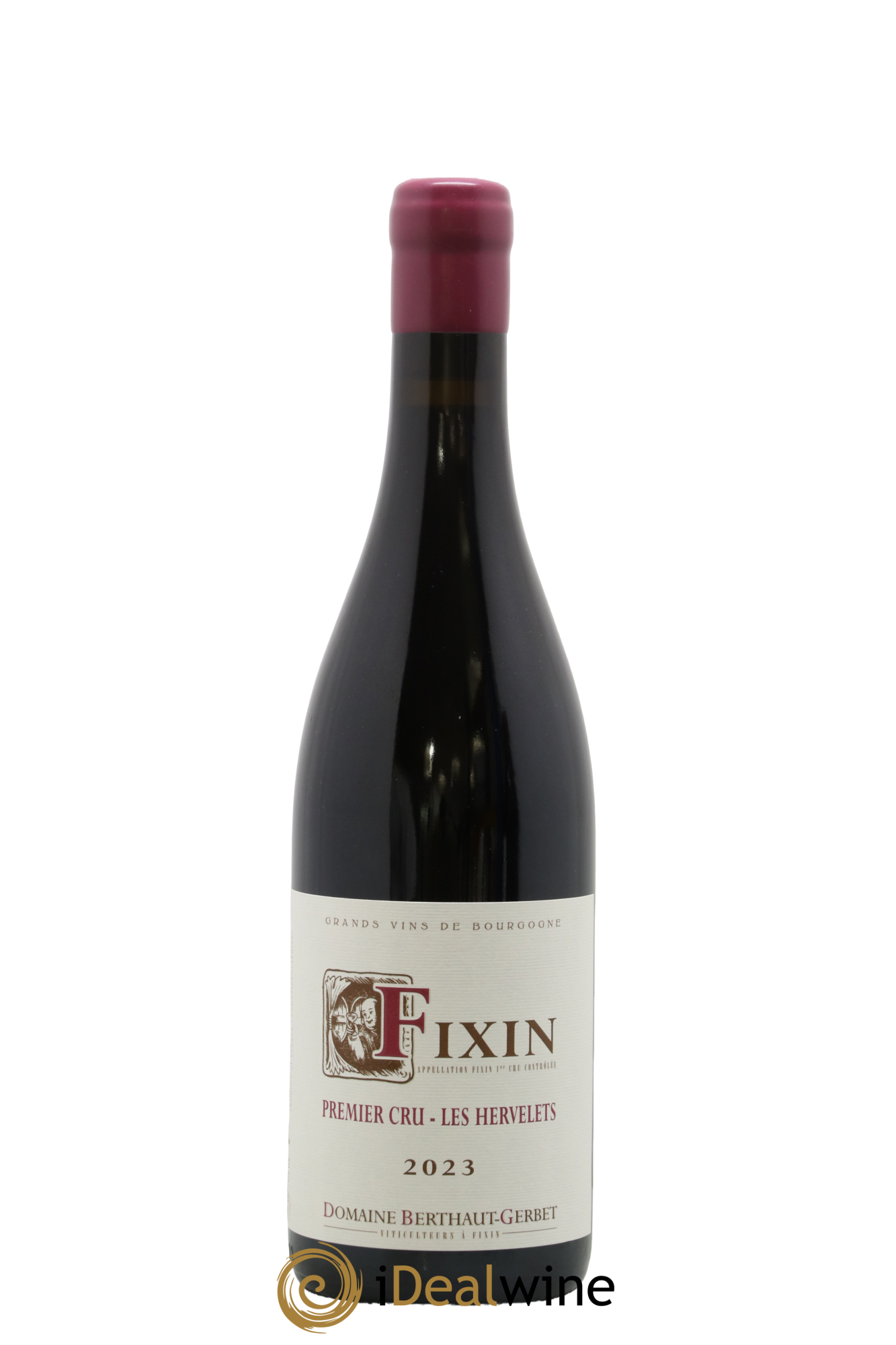 Fixin 1er Cru Les Hervelets Berthaut Gerbet (Domaine) 2023 - Lot de 1 bouteille - 0
