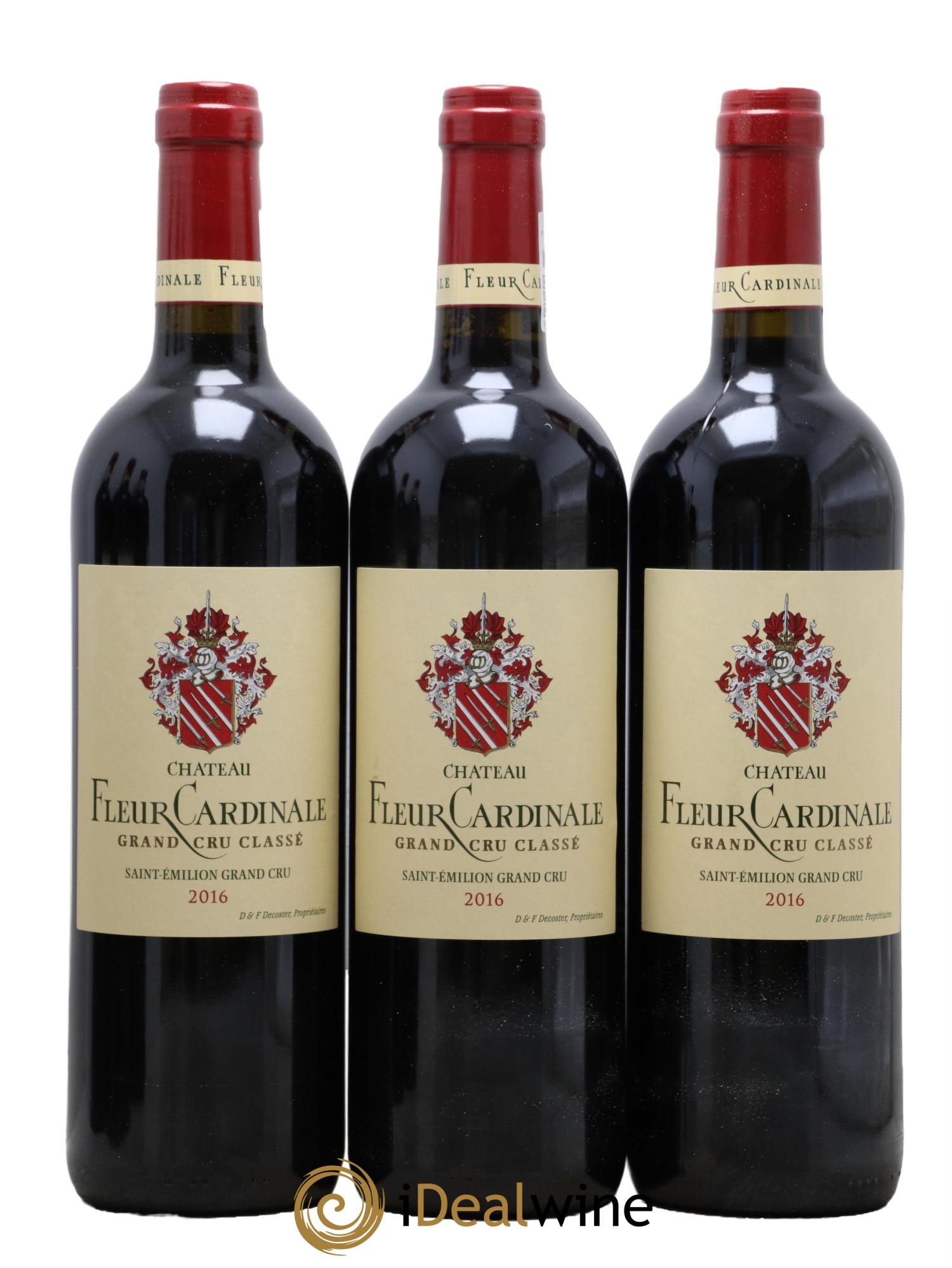 Château Fleur Cardinale Grand Cru Classé 2016 - Lot de 6 bouteilles - 1
