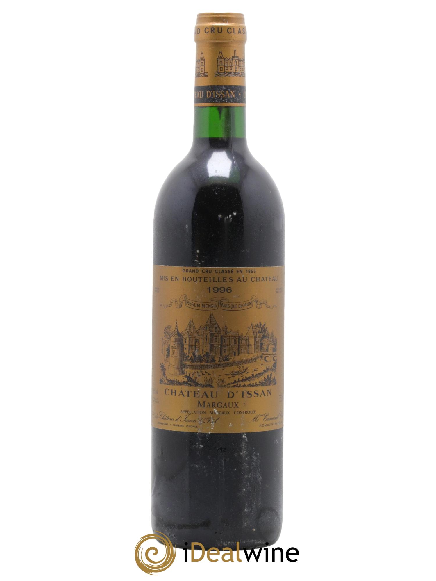 Château d'Issan 3ème Grand Cru Classé 1996 - Lotto di 1 bottiglia - 0