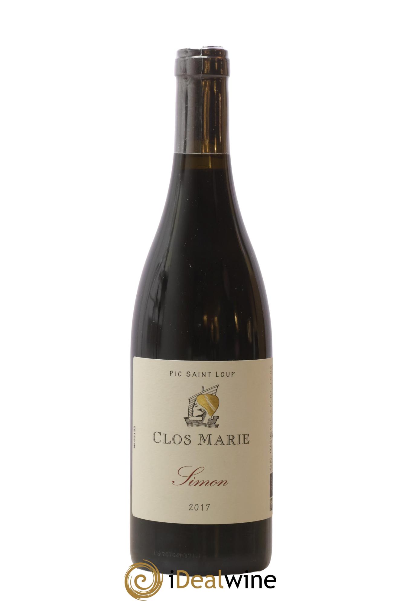 Pic Saint-Loup Clos Marie Cuvée Simon Christophe Peyrus et Françoise Julien 2017 - Lotto di 1 bottiglia - 0
