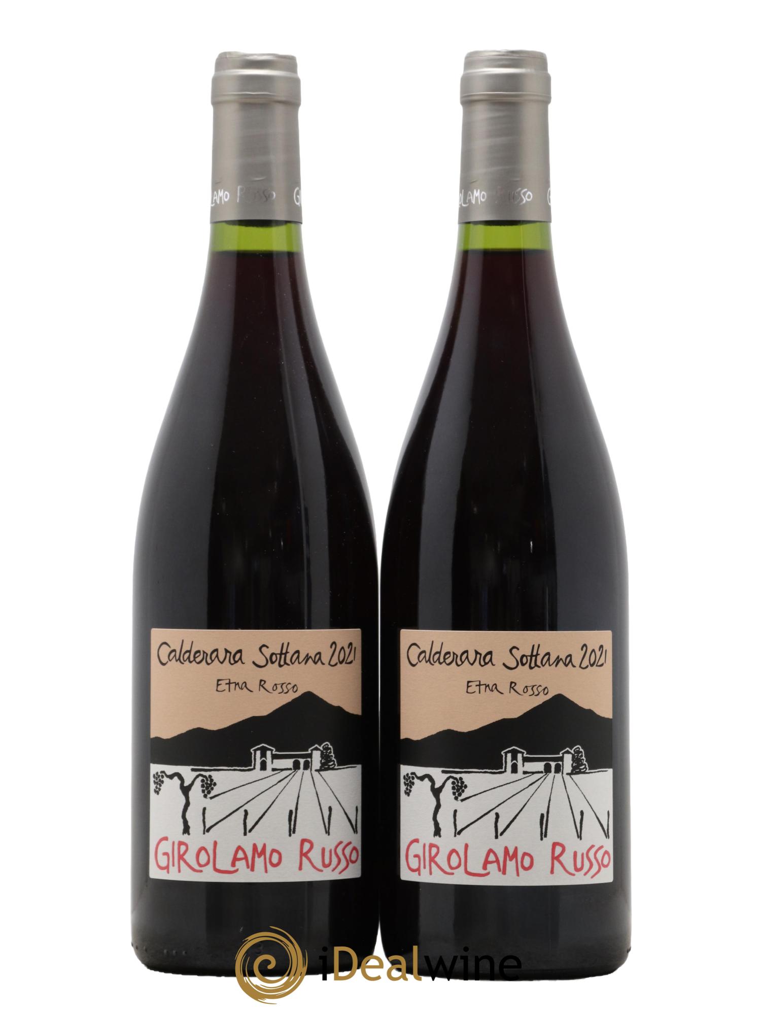 Italie Etna Caldera Sottana Girolamo Russo 2021 - Lot de 2 bouteilles - 0