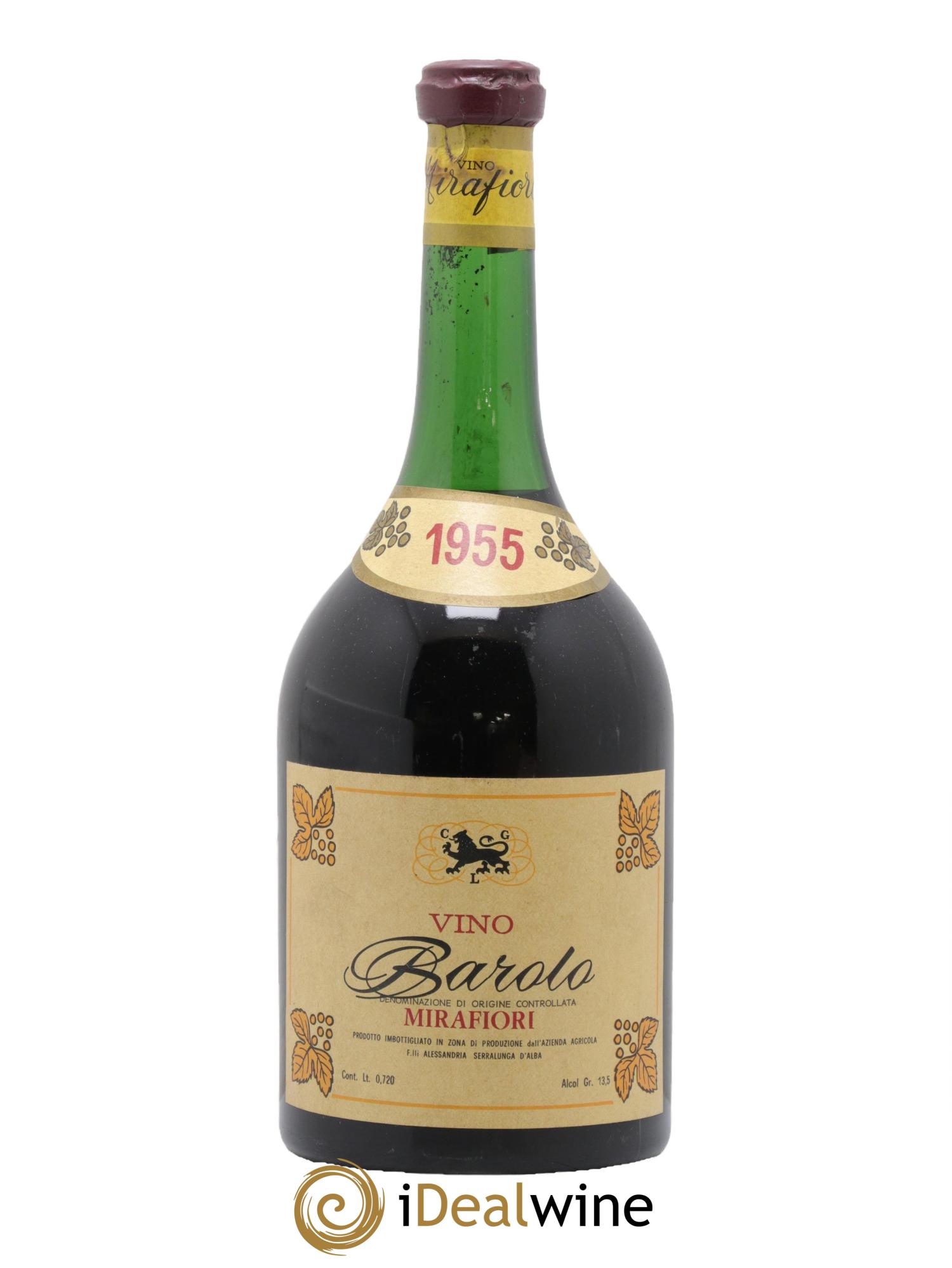 Barolo Mirafiori 1955 - Lot de 1 bouteille - 0