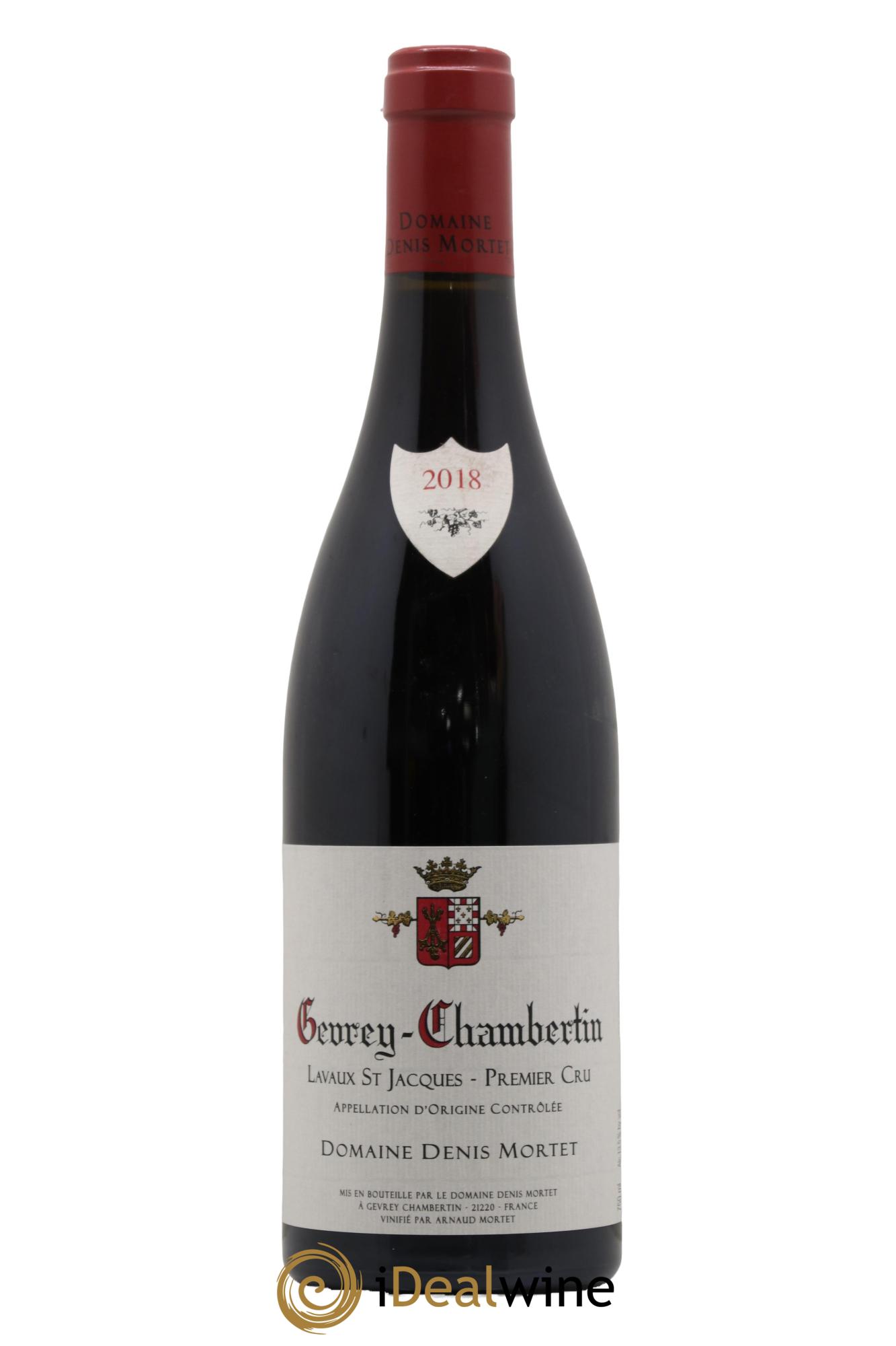 Gevrey-Chambertin 1er Cru Lavaux Saint Jacques Denis Mortet (Domaine) 2018 - Lot de 1 bouteille - 0
