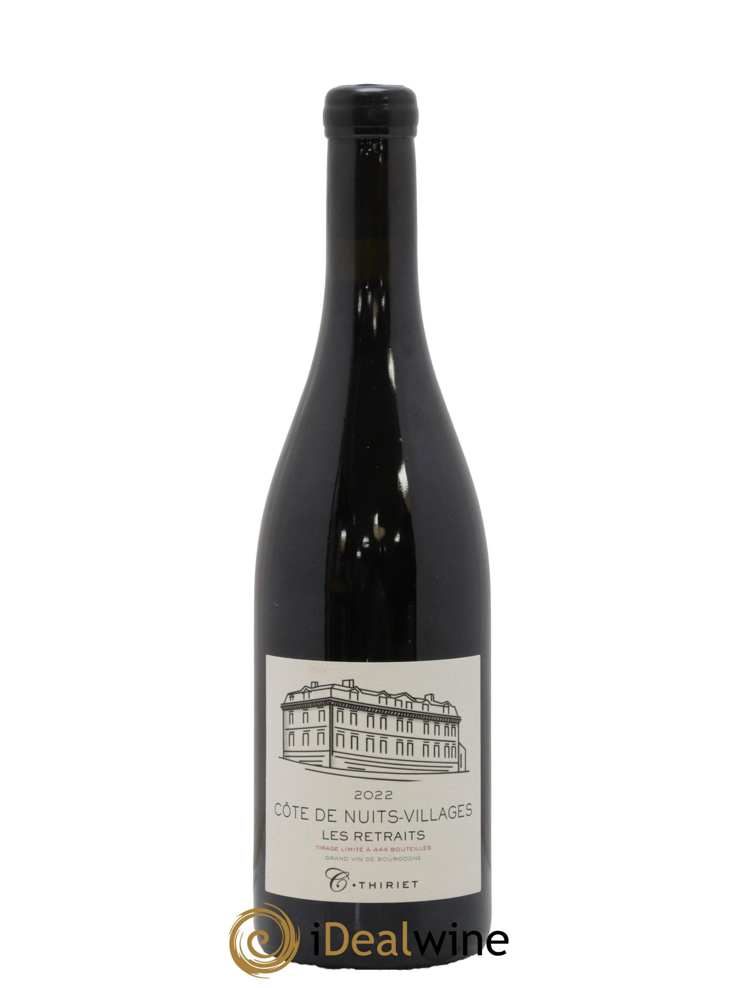 Côte de Nuits-Villages Les Retraits Maison Thiriet 2022 - Lot de 1 bouteille - 0