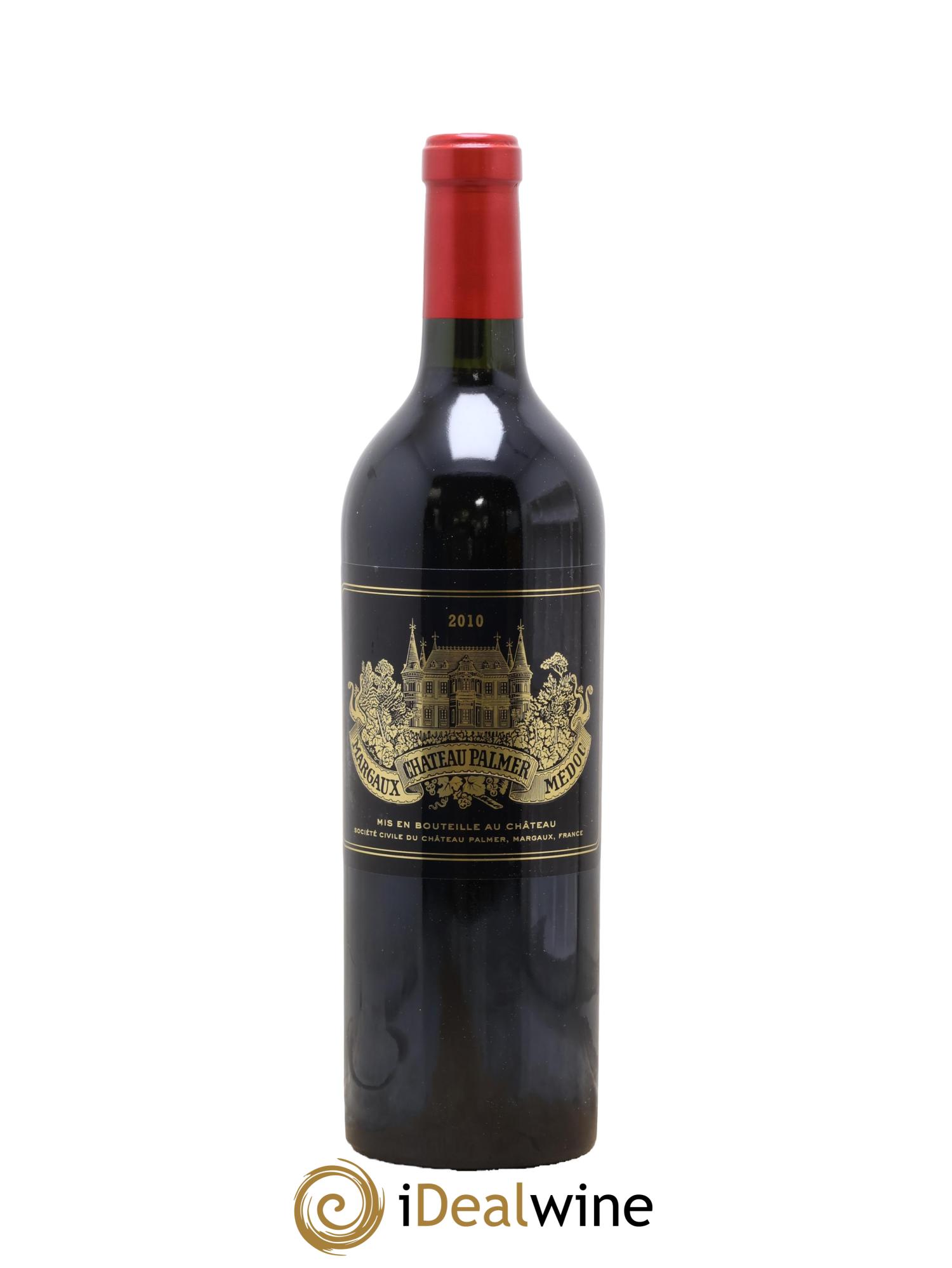 Château Palmer 3ème Grand Cru Classé 2010 - Posten von 1 Flasche - 0