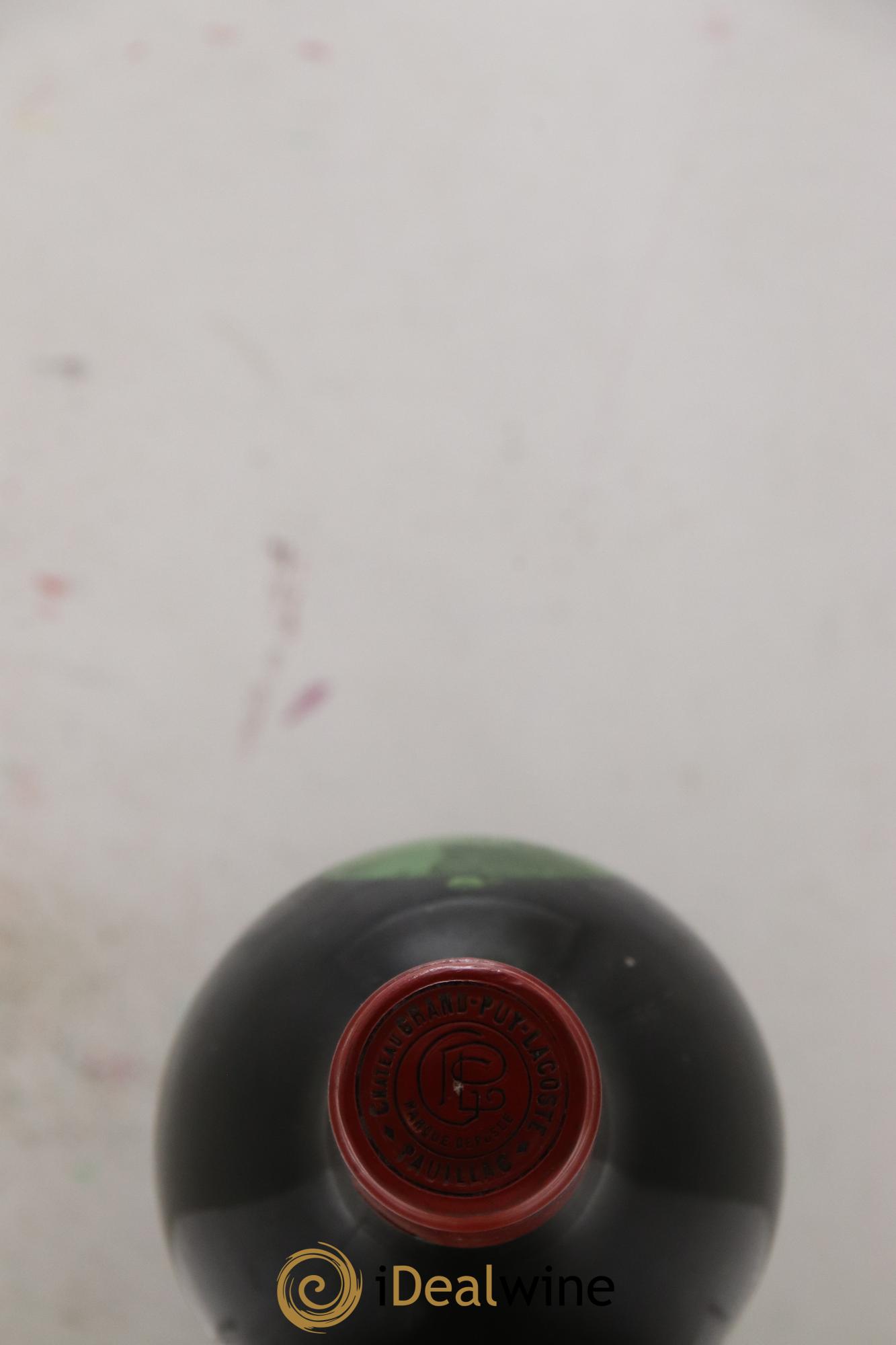 Château Grand Puy Lacoste 5ème Grand Cru Classé 1982 - Lot de 1 bouteille - 1
