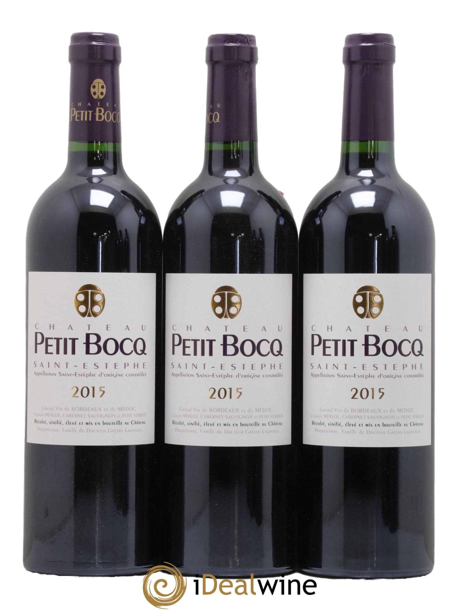 Château Petit Bocq Cru Bourgeois 2015 - Lot de 6 bouteilles - 2