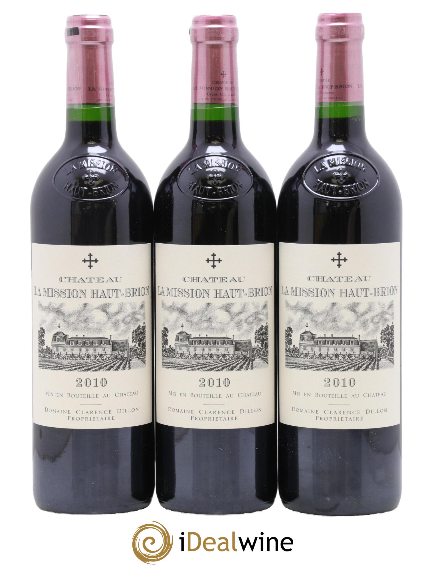 Château la Mission Haut-Brion Cru Classé de Graves 2010 - Lot de 6 bouteilles - 3