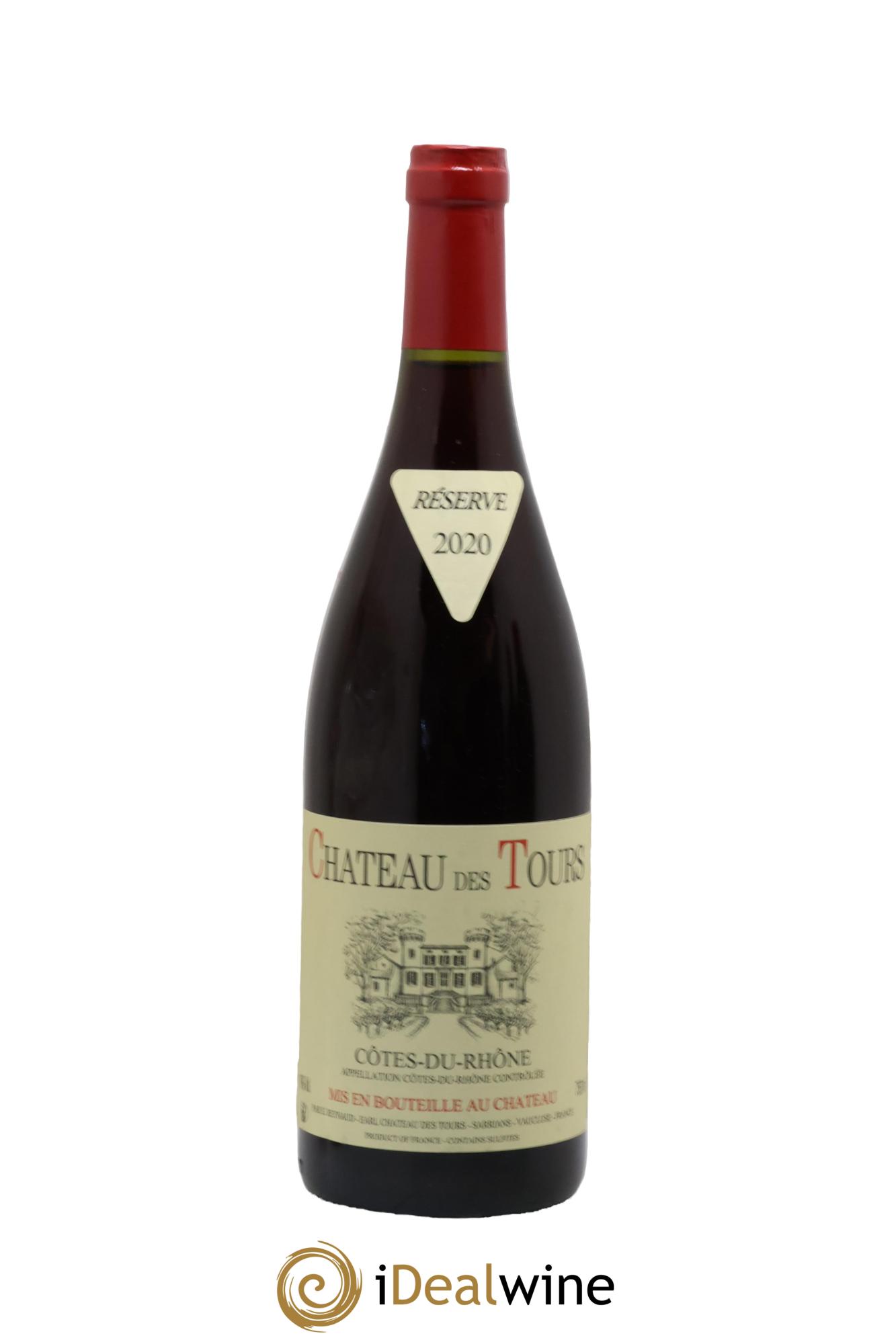 Côtes-du-Rhône Château des Tours Emmanuel Reynaud 2020 - Lot of 1 bottle - 0
